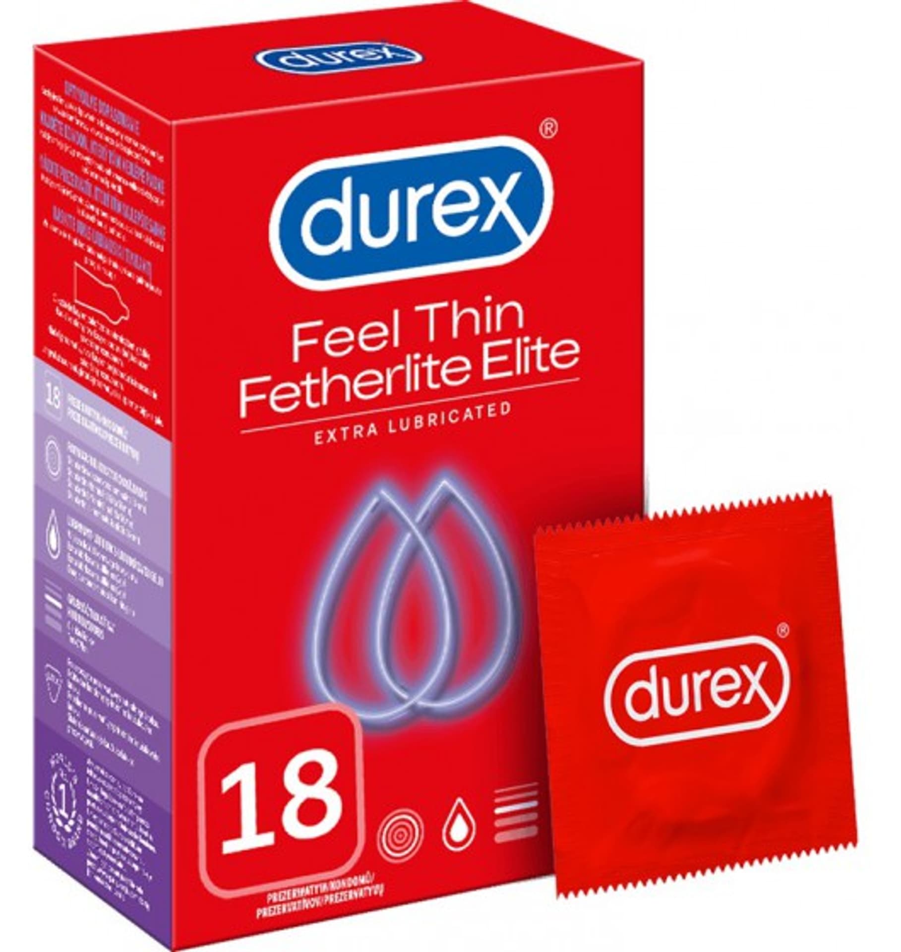 

Durex Durex prezerwatywy Fetherlite Elite 18 szt ultracienkie