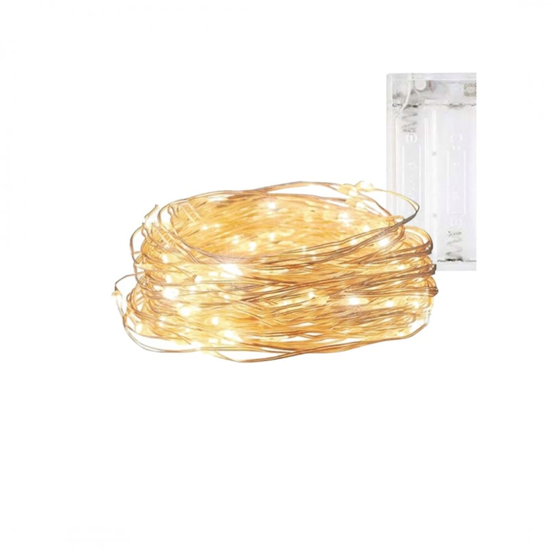 

Światełka lampki na żyłce wewnętrzne 25 LED CIEPŁE BIAŁE ZS01CB