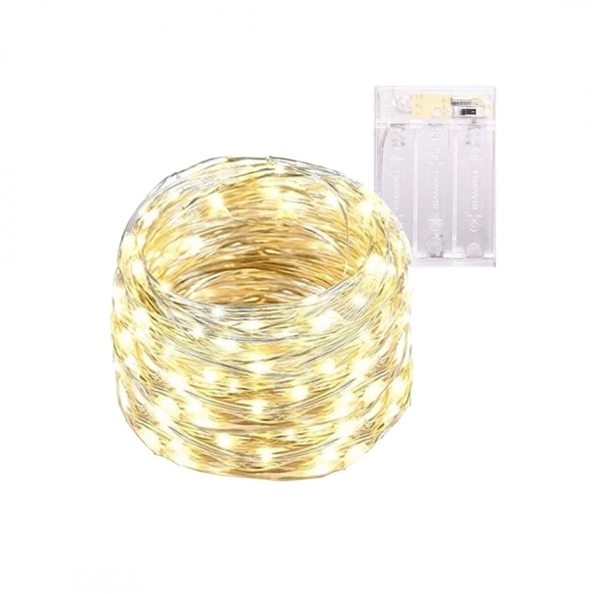 

Światełka lampki na żyłce wewnętrzne 100 LED CIEPŁE BIAŁE ZS03CB