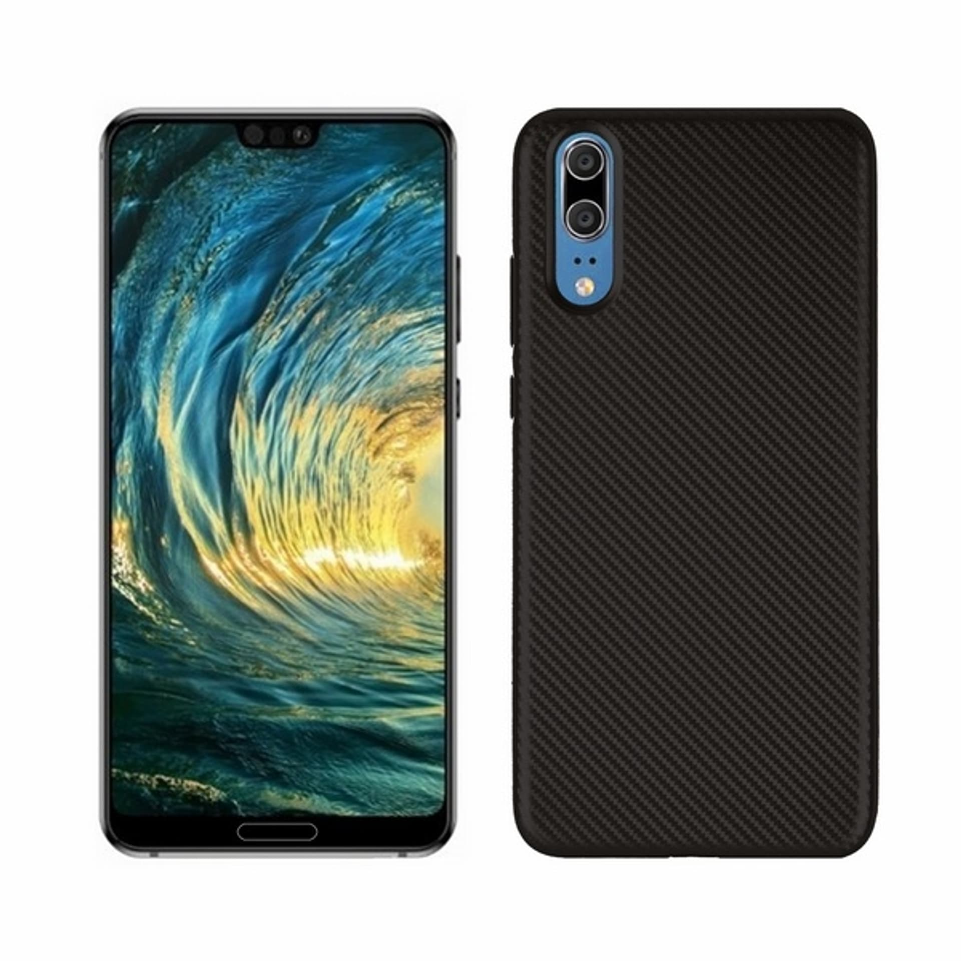 

Etui Carbon Fiber Huawei P20 czarny /black