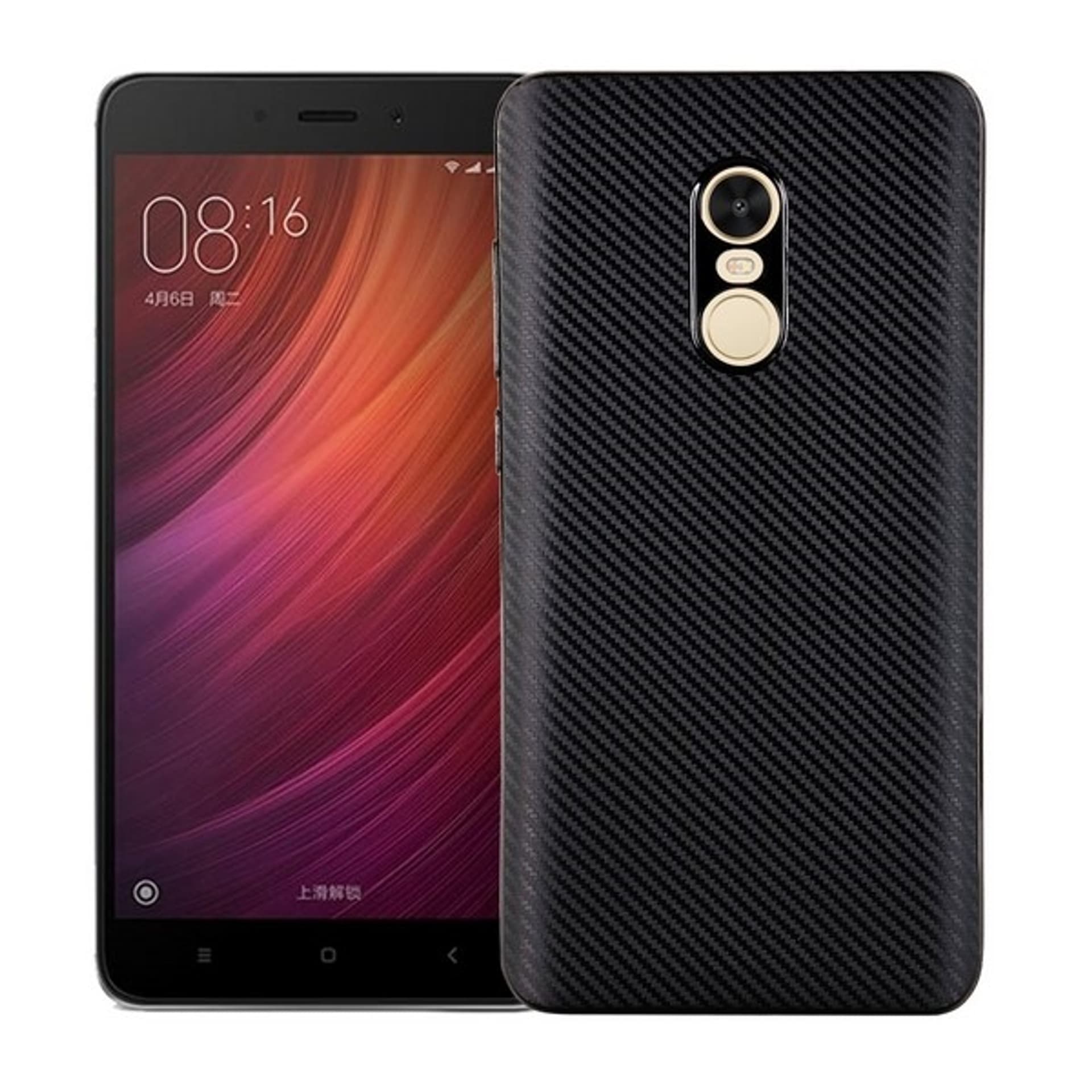 

Etui Carbon Fiber Xiaomi Redmi Note 5 czarny/black