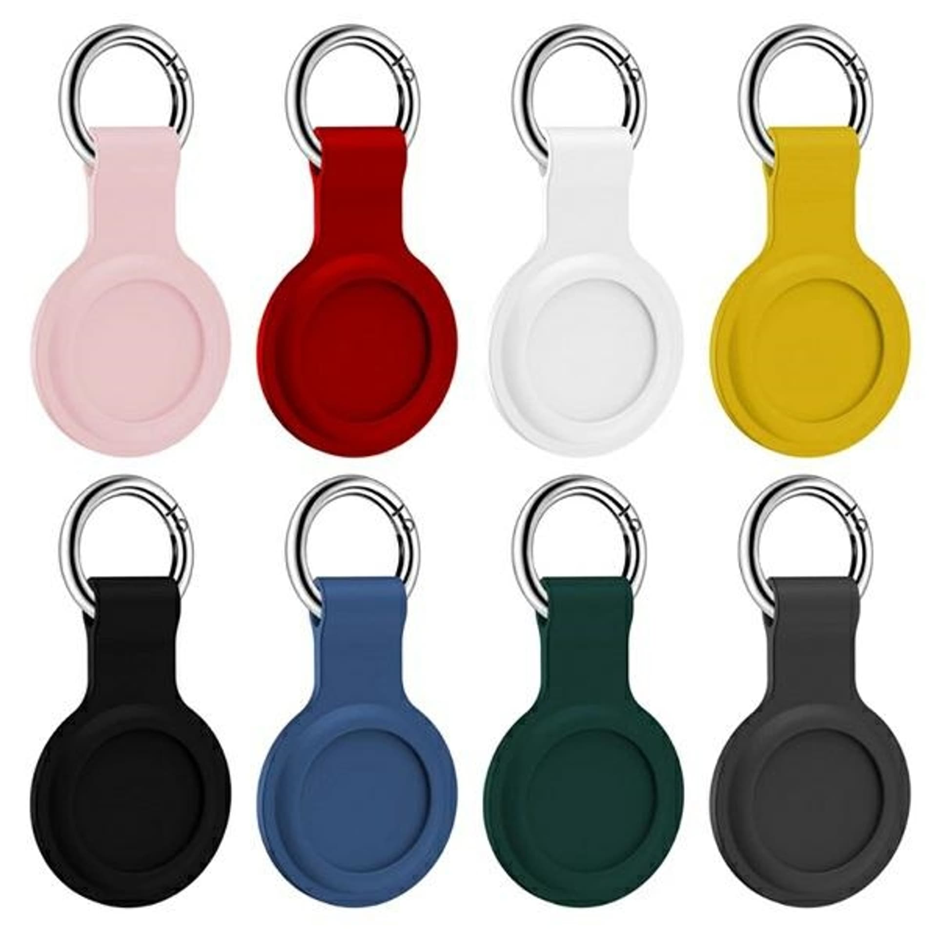 

Etui na AirTag silicone białe/white