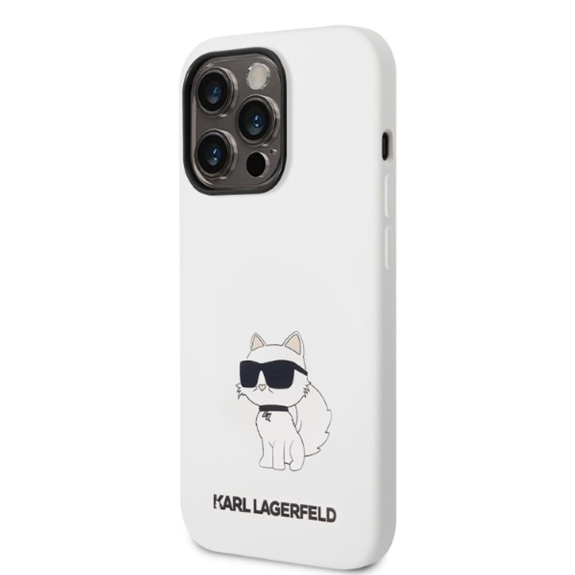 

Karl Lagerfeld KLHCP14XSNCHBCH iPhone 14 Pro Max 6,7" hardcase biały/white Silicone Choupette