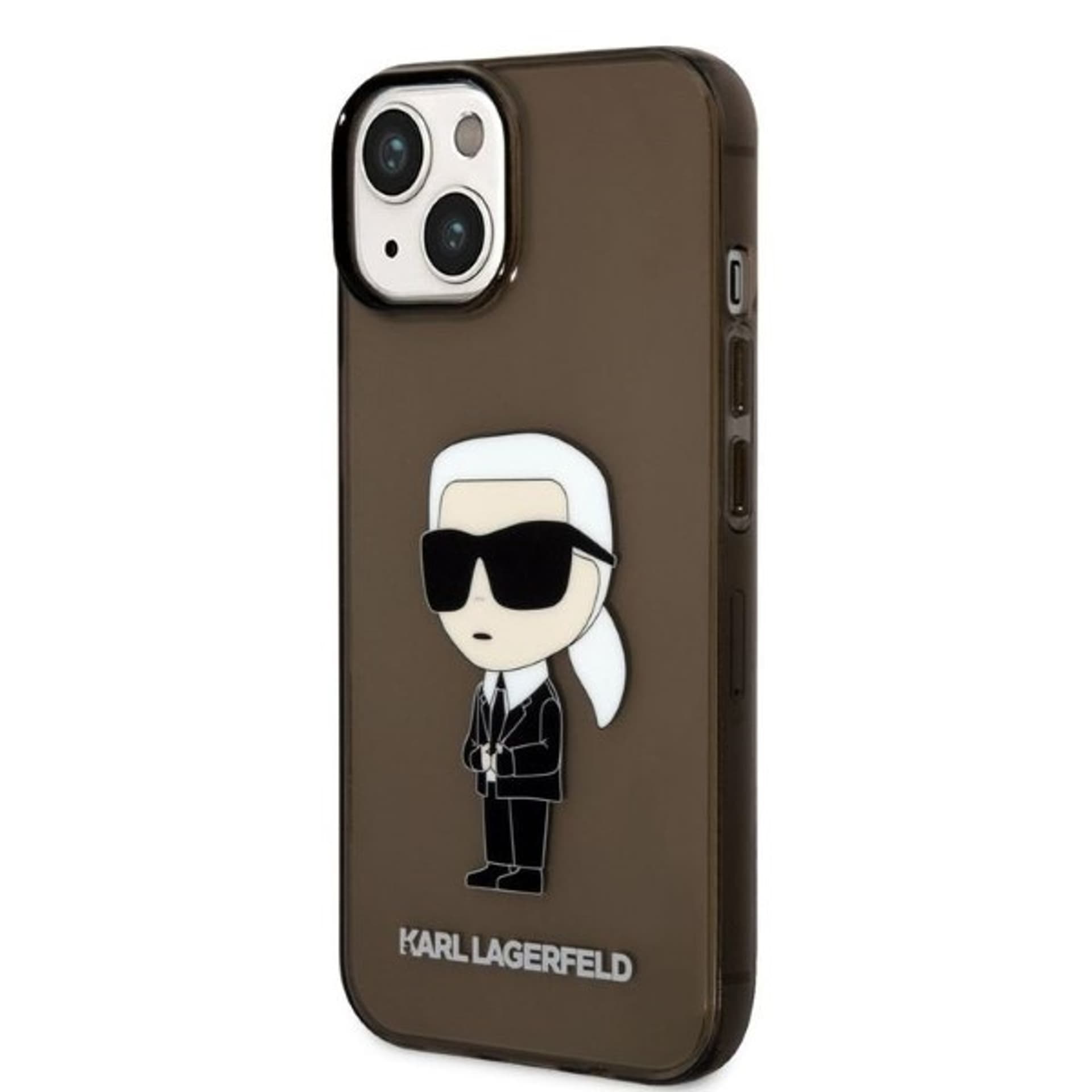

Karl Lagerfeld KLHCP14MHNIKTCK iPhone 14 Plus 6,7" czarny/black hardcase Ikonik Karl Lagerfeld