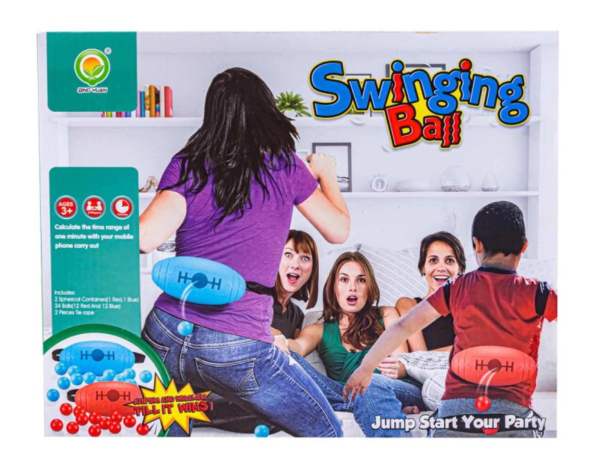 

Zabawna Gra Zręcznościowa, Ruchowa Swinging Ball, Wyginam Śmiało Ciało, Skacząca Piłka
