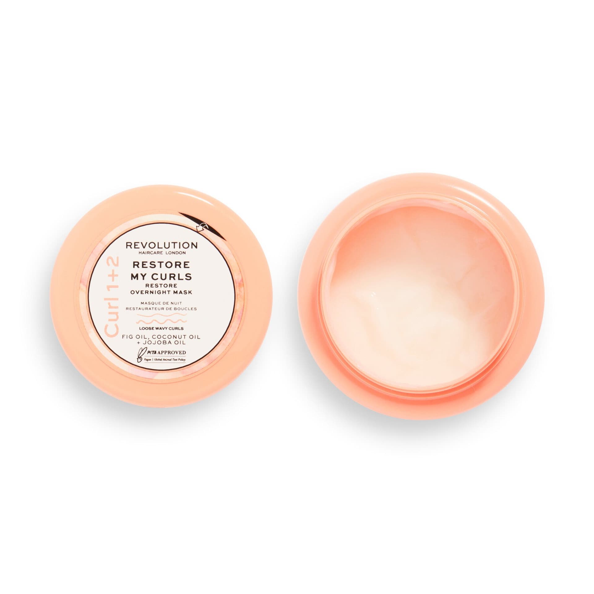 

Revolution Haircare Restore My Curls Overnight Maska nawilżająca do włosów kręconych na noc 220ml