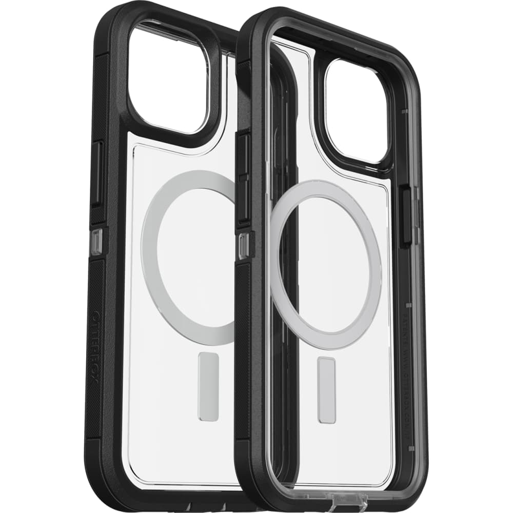 

OtterBox Defender XT - obudowa ochronna do iPhone 13/14 kompatybilna z MagSafe (clear black)