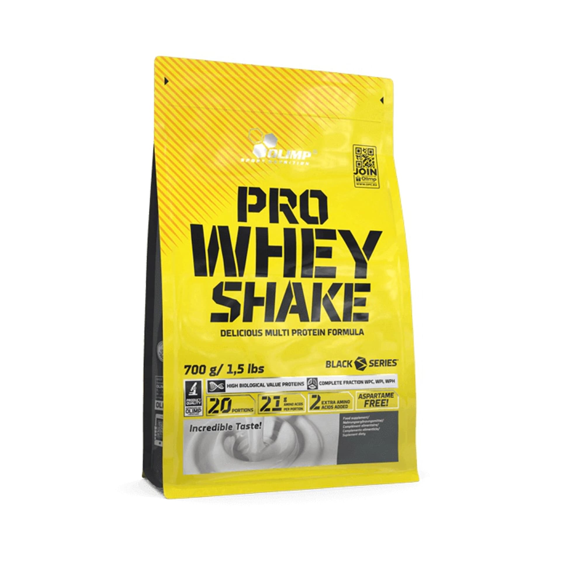 

Pro Whey Shake 700g (worek) cookies cream, Worek) cookies crea