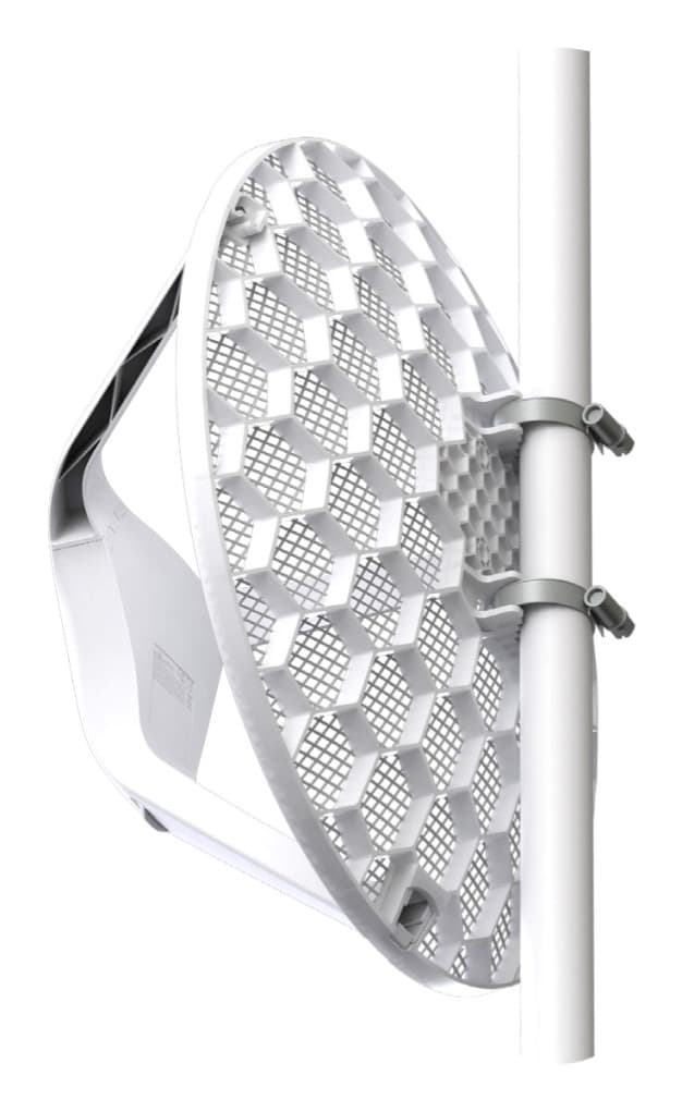 

MIKROTIK LHG 5 RBLHG-5ND LIGHT HEAD GRID, 1XFE, 2X2MIMO, 5GHZ, 24,5DBI, L3