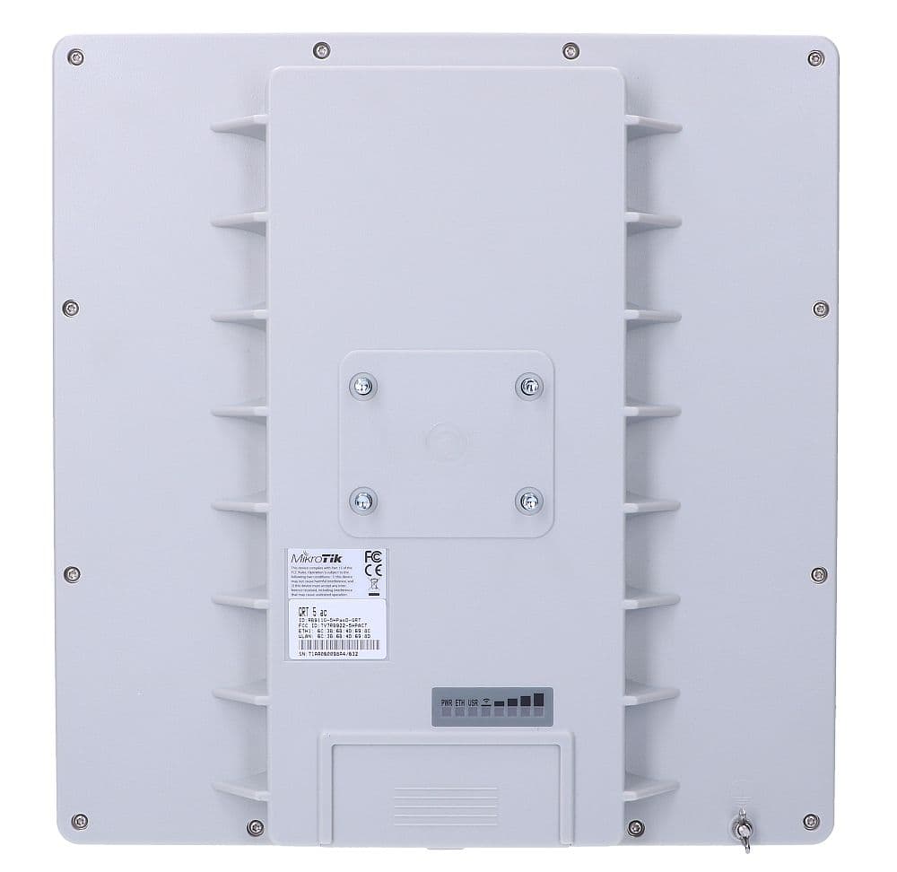 

MIKROTIK RB911G-5HPACD-QRT QRT 5 AC 720MHZ, 128MB, 1XGE, 2X2MIMO, 5GHZ, 24DBI, L4