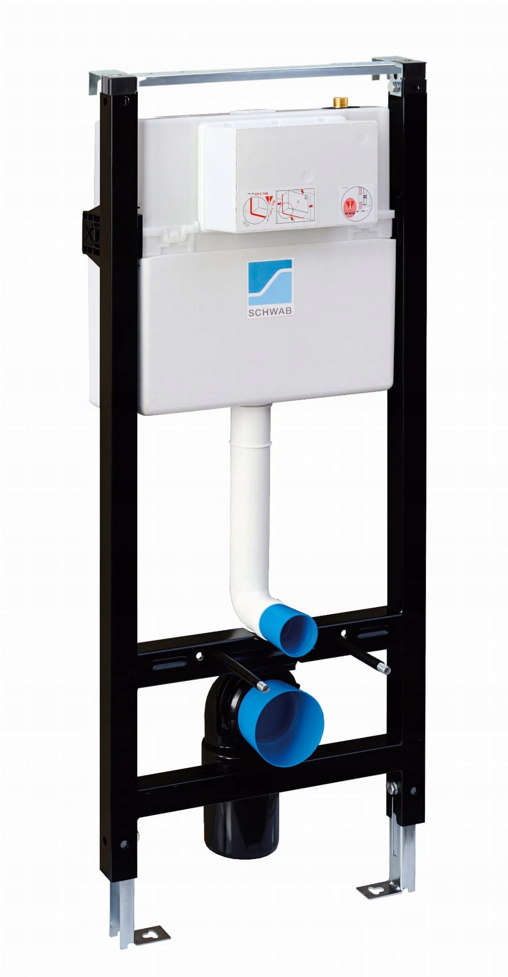 

STELAŻ DUPLO WC 189.0400 BASIC BLACK - SCHWAB
