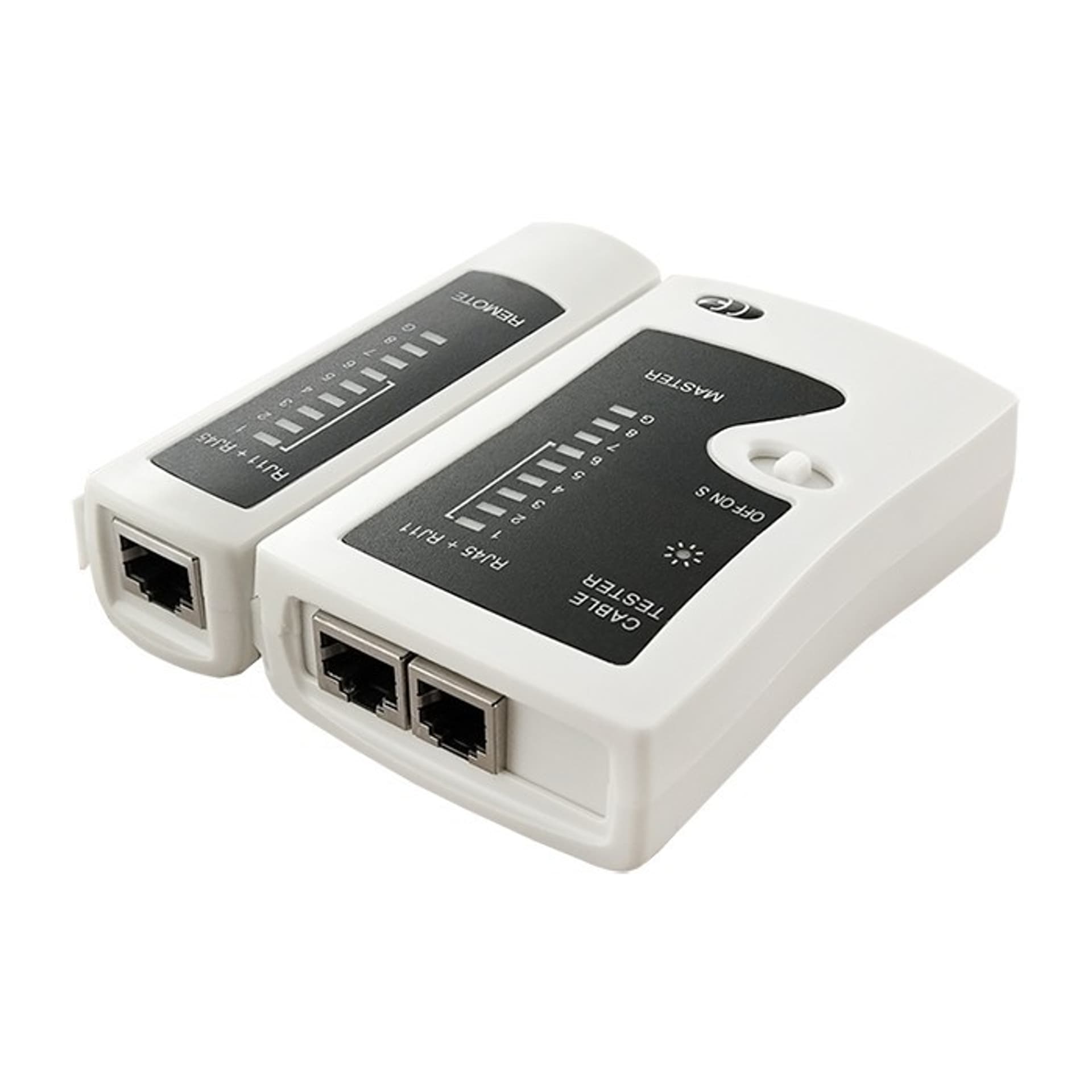 

Tester sieci kablowych | RJ45 | RJ12