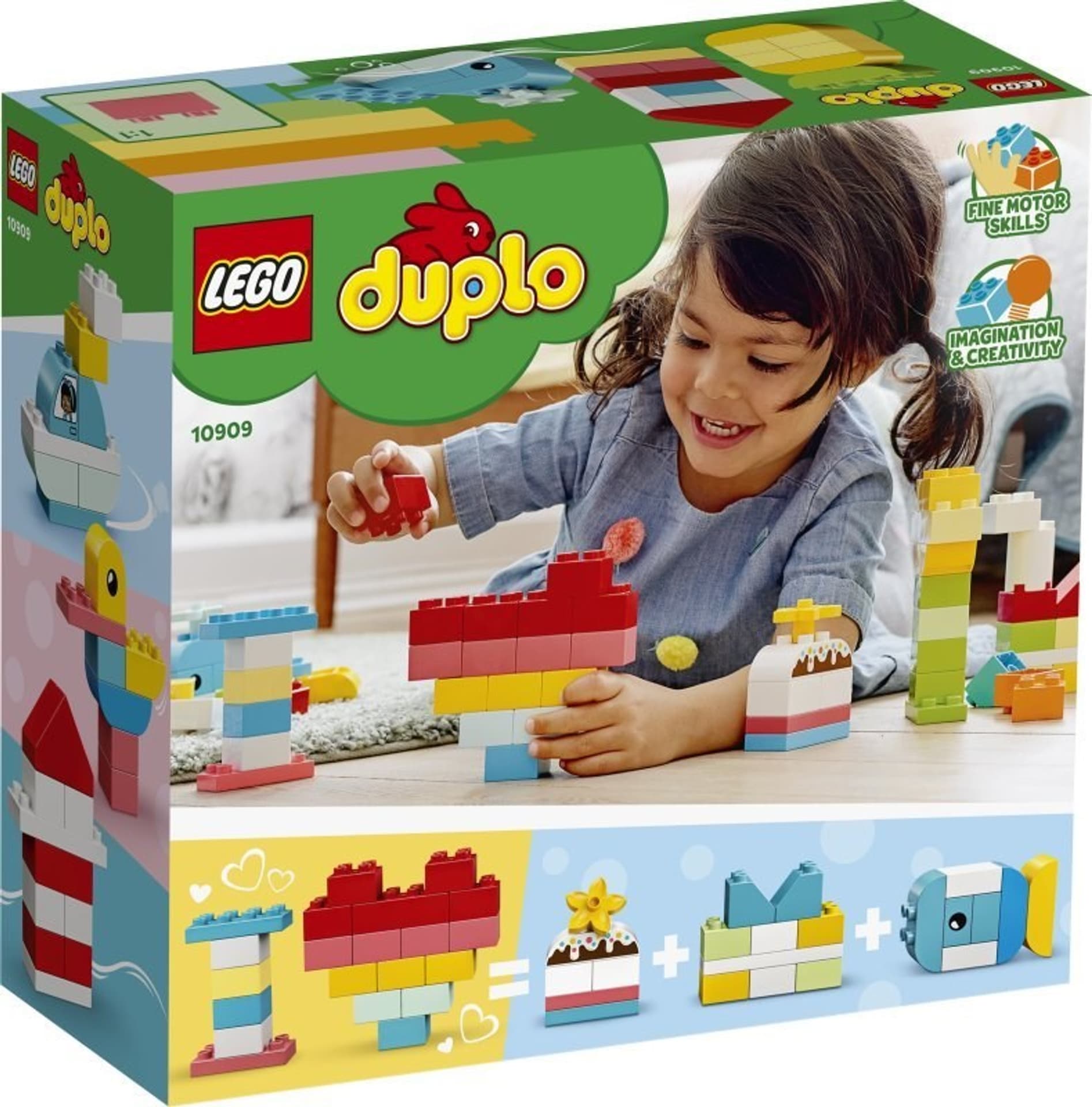 

LEGO 10909 DUPLO CLASSIC Pudełko z serduszkiem