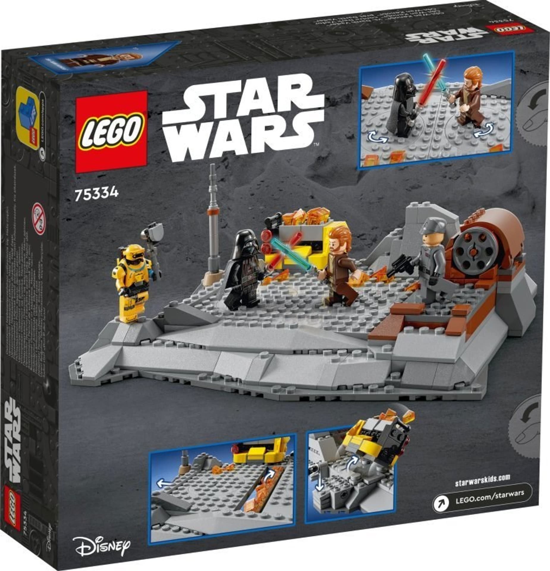 

LEGO Star Wars TM 75334 Obi-Wan Kenobi kontra Darth Vader