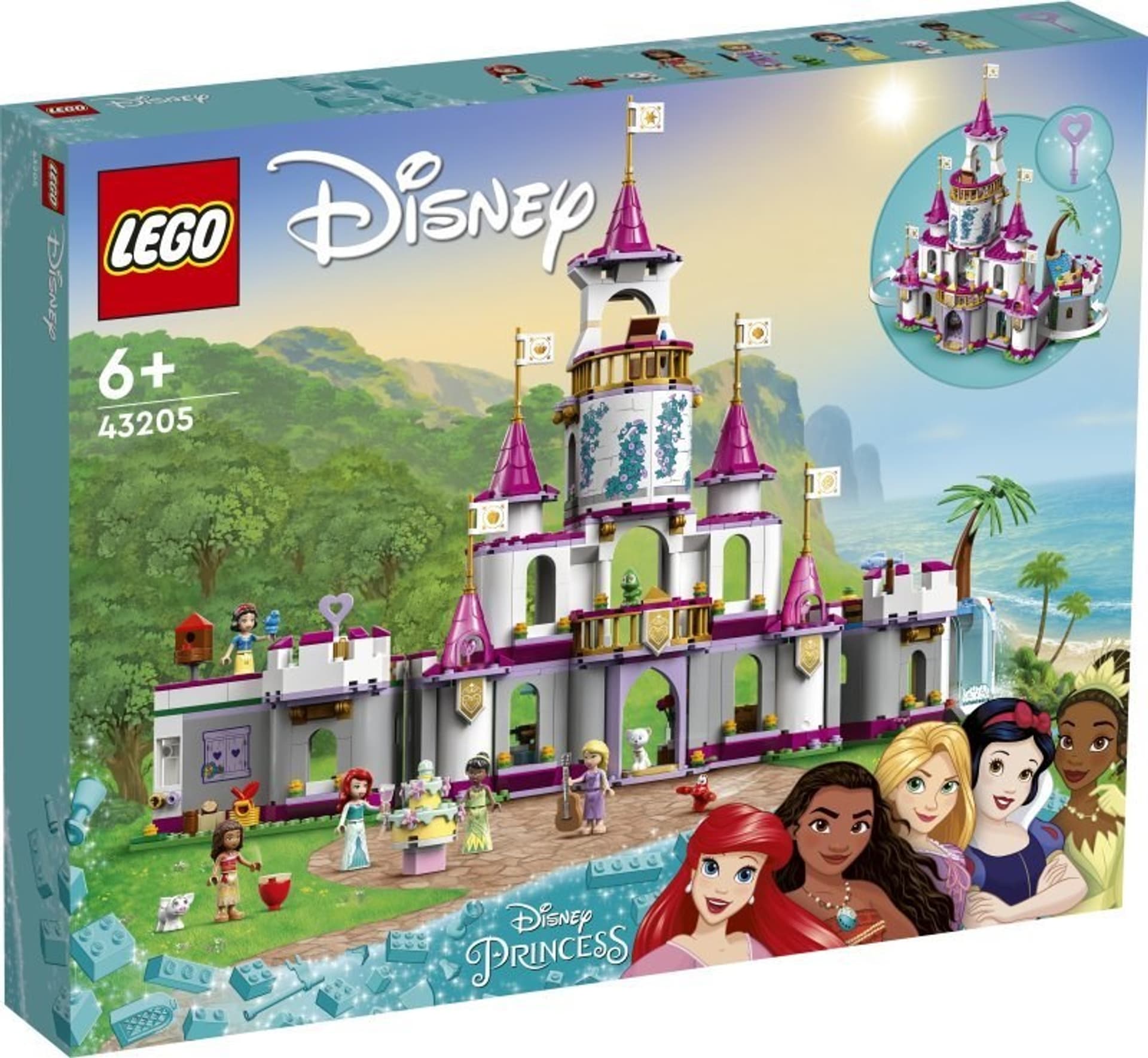 

Lego DISNEY 43205 Zamek wspaniałych przygód