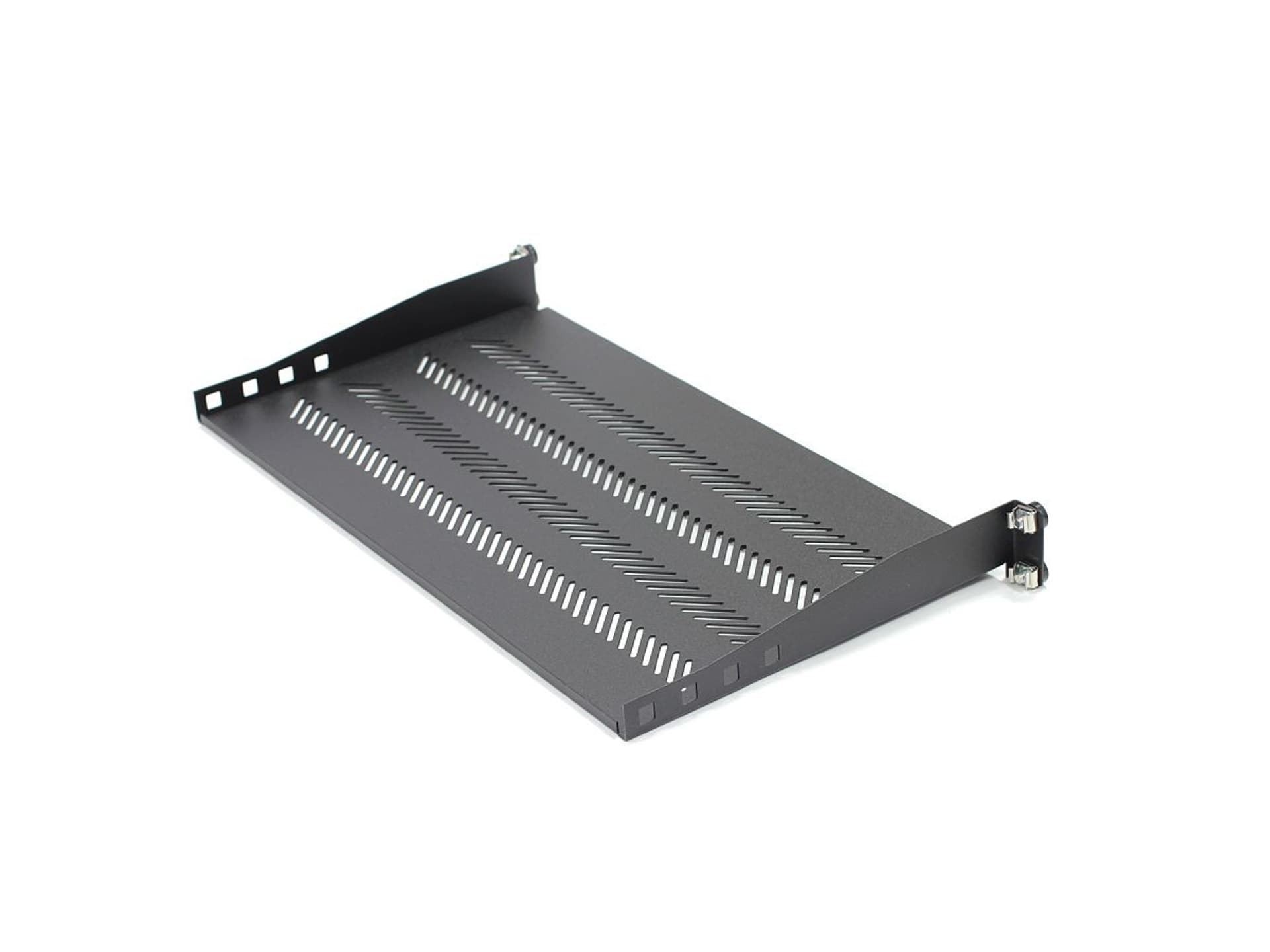 

Półka do szaf 250mm 19" 483x250mm 1U czarna
