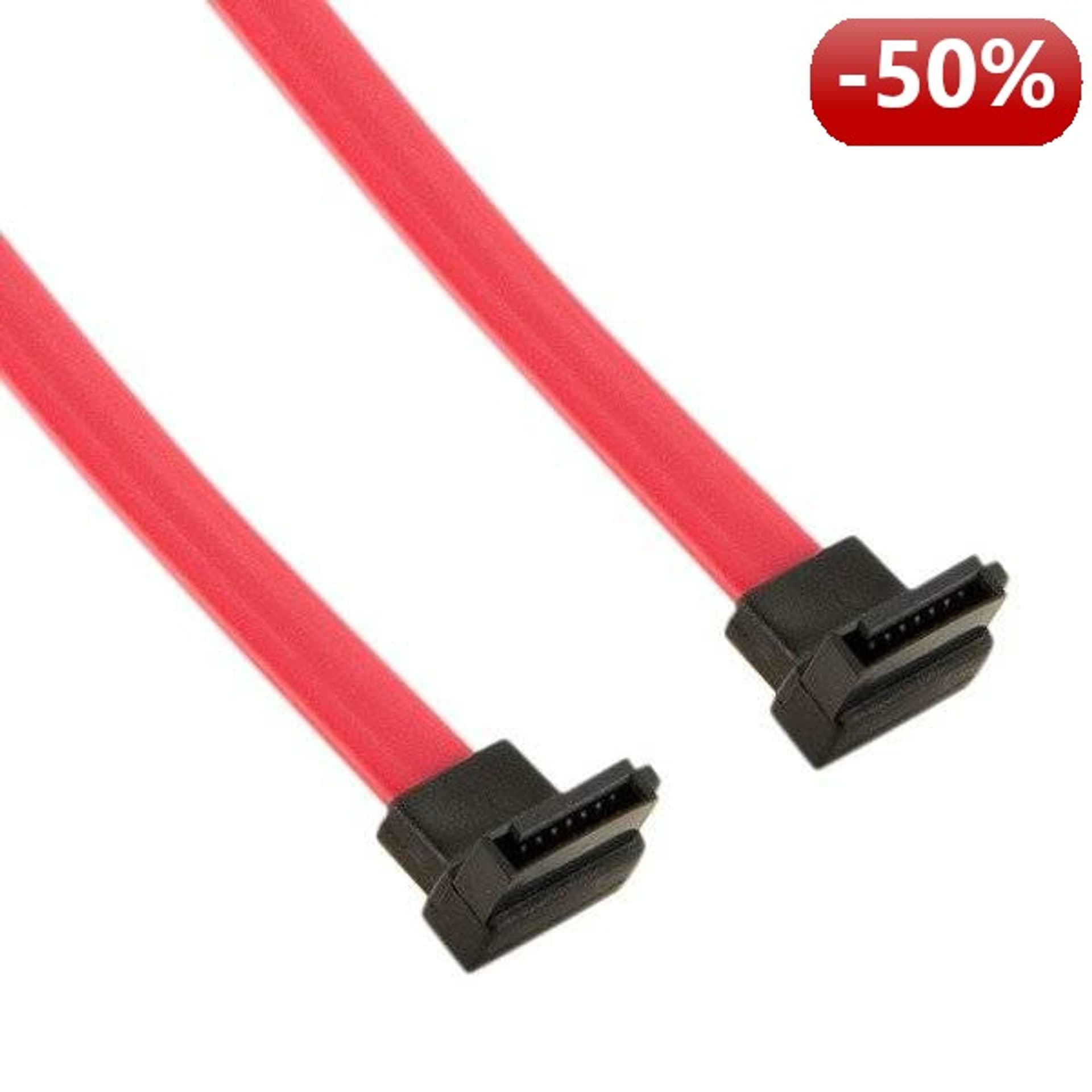 

4World Kabel HDD|SATA 3|7pin SATA (F) kątowy prawy zatrz.|7pin SATA (F) kątowy prawy zatrz. |450mm