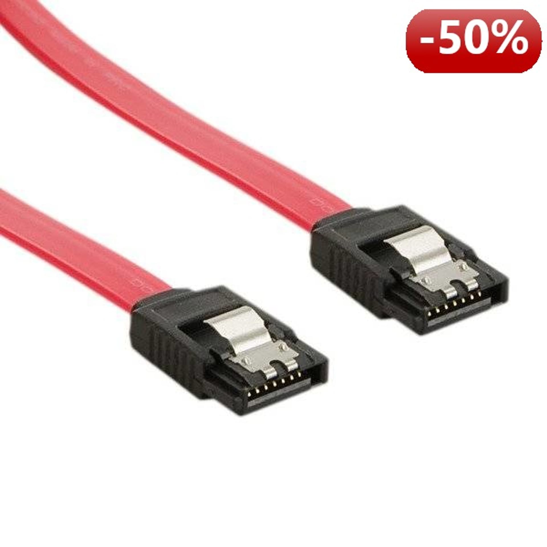 

4World Kabel HDD|SATA 3|7pin SATA (F) zatrzask|7pin SATA (F) zatrzask|598mm