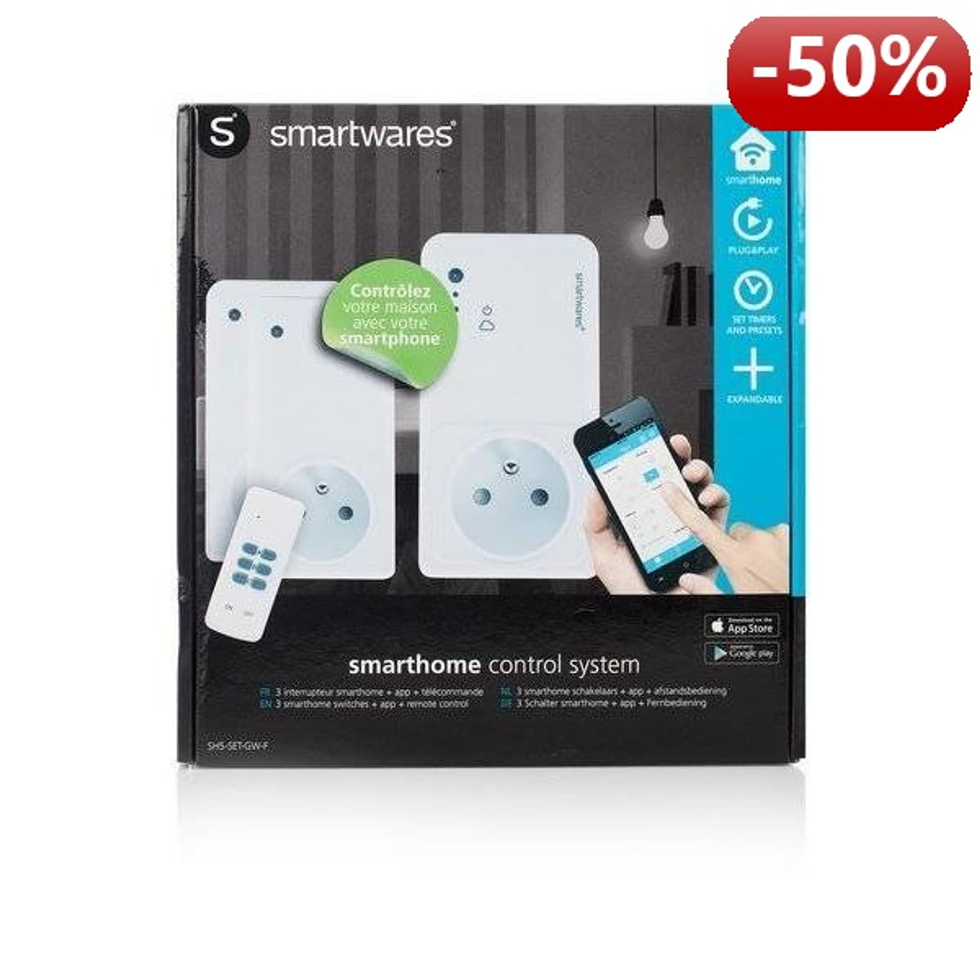 

Smartwares Smarthome kontroler zestaw startowy wewnętrzny