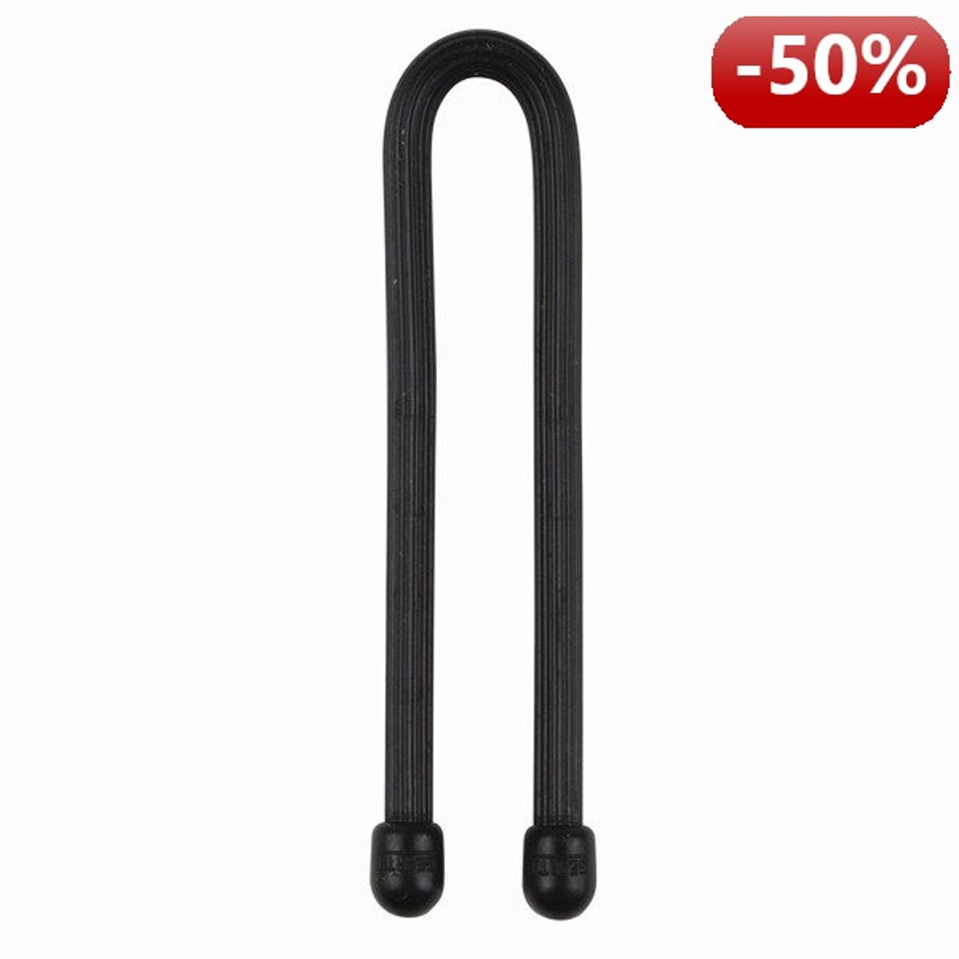 

Nite Ize Zestaw linek Gear Tie Original 6" gumowy czarny 2 sztuki