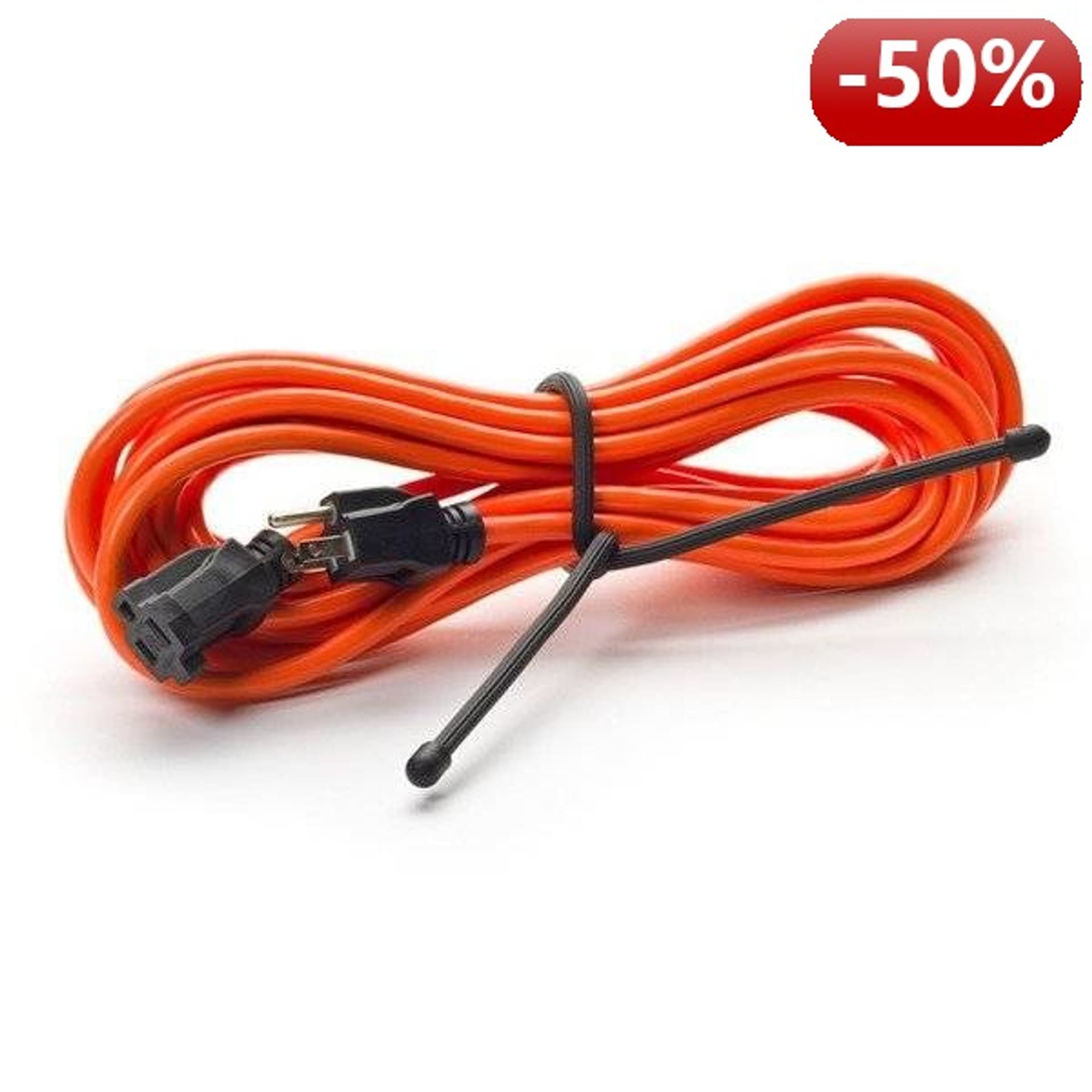 

Nite Ize Zestaw linek Gear Tie Original 18" gumowy czarny 6 sztuk