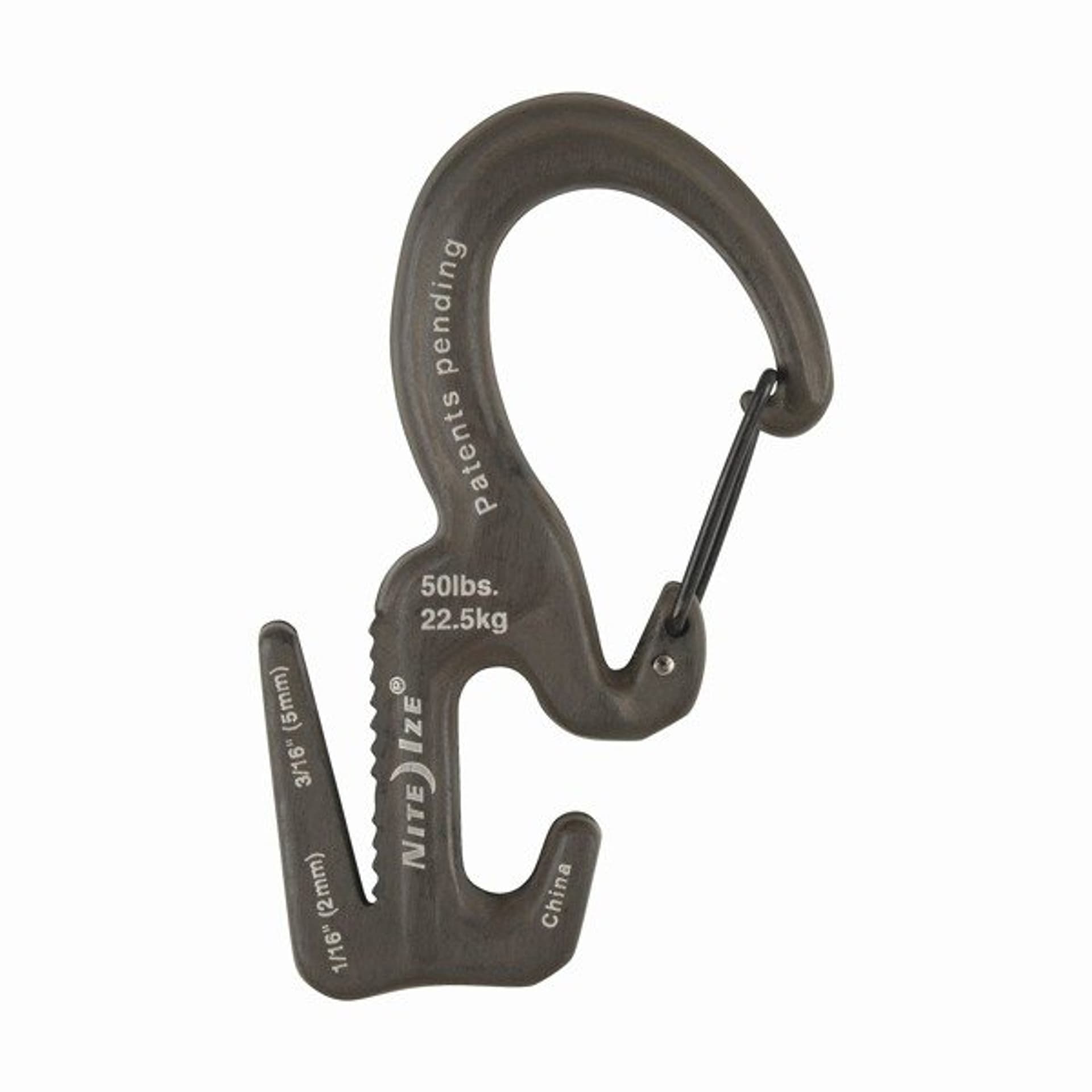 

Nite Ize Karabińczyk mocujący Figure 9 aluminium czarny mały