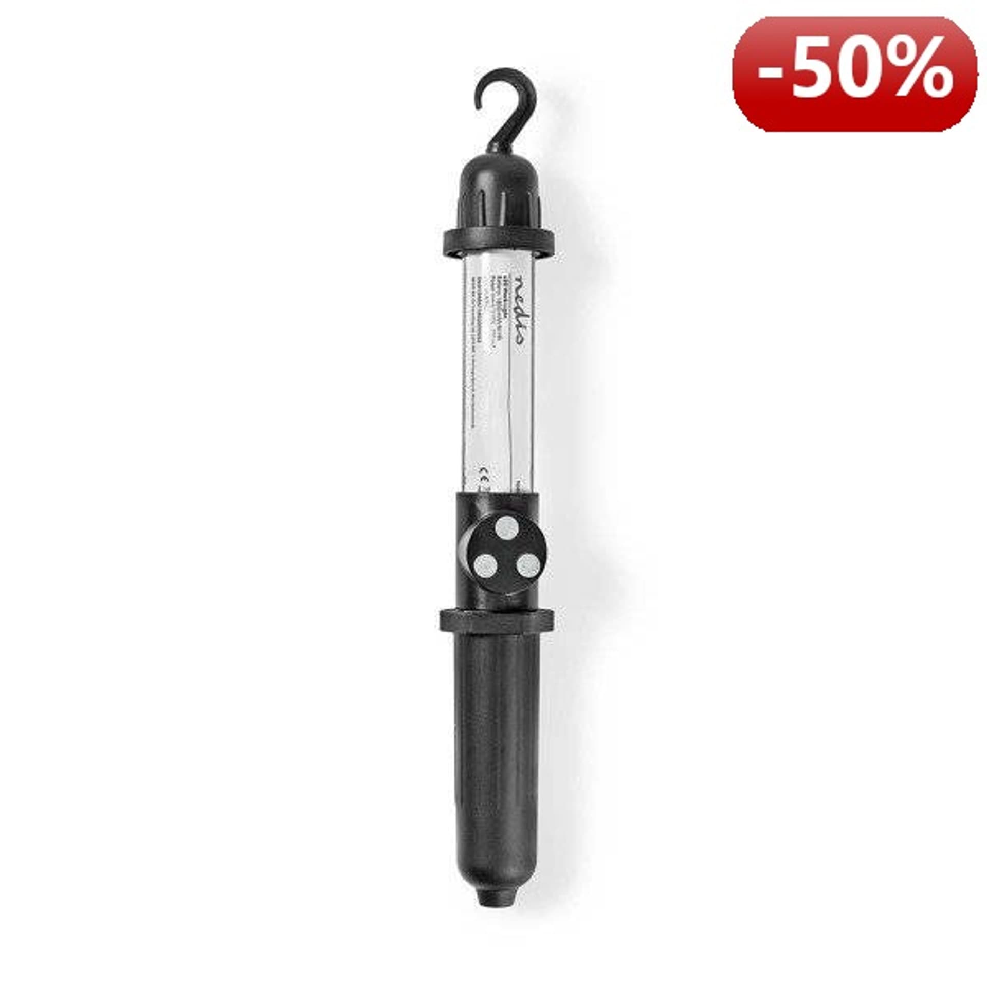 

Nedis Lampa warsztatowa | 360˚ Haczyk | Magnes | IPX4