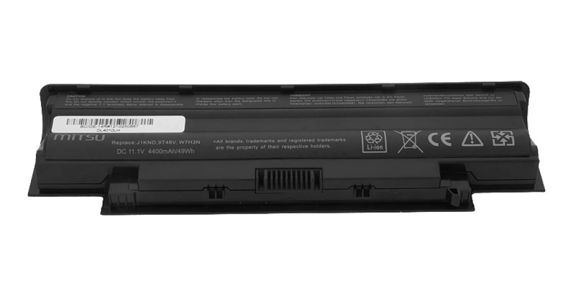 

Bateria do Dell 13R, 14R, 15R 4400 mAh (49 Wh) 10.8 - 11.1 Volt, 49 wh) 10.8 - 11.1 vol