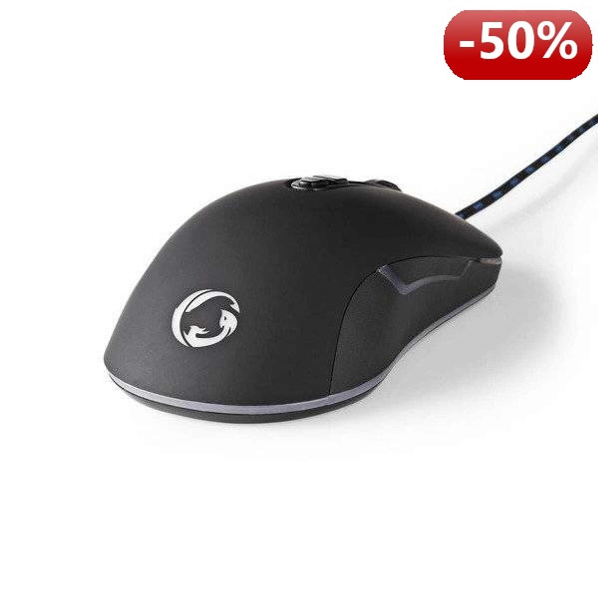 

Nedis Gaming Mouse | Wired | RGB Illuminated | 4000 DPI | 7 buttons