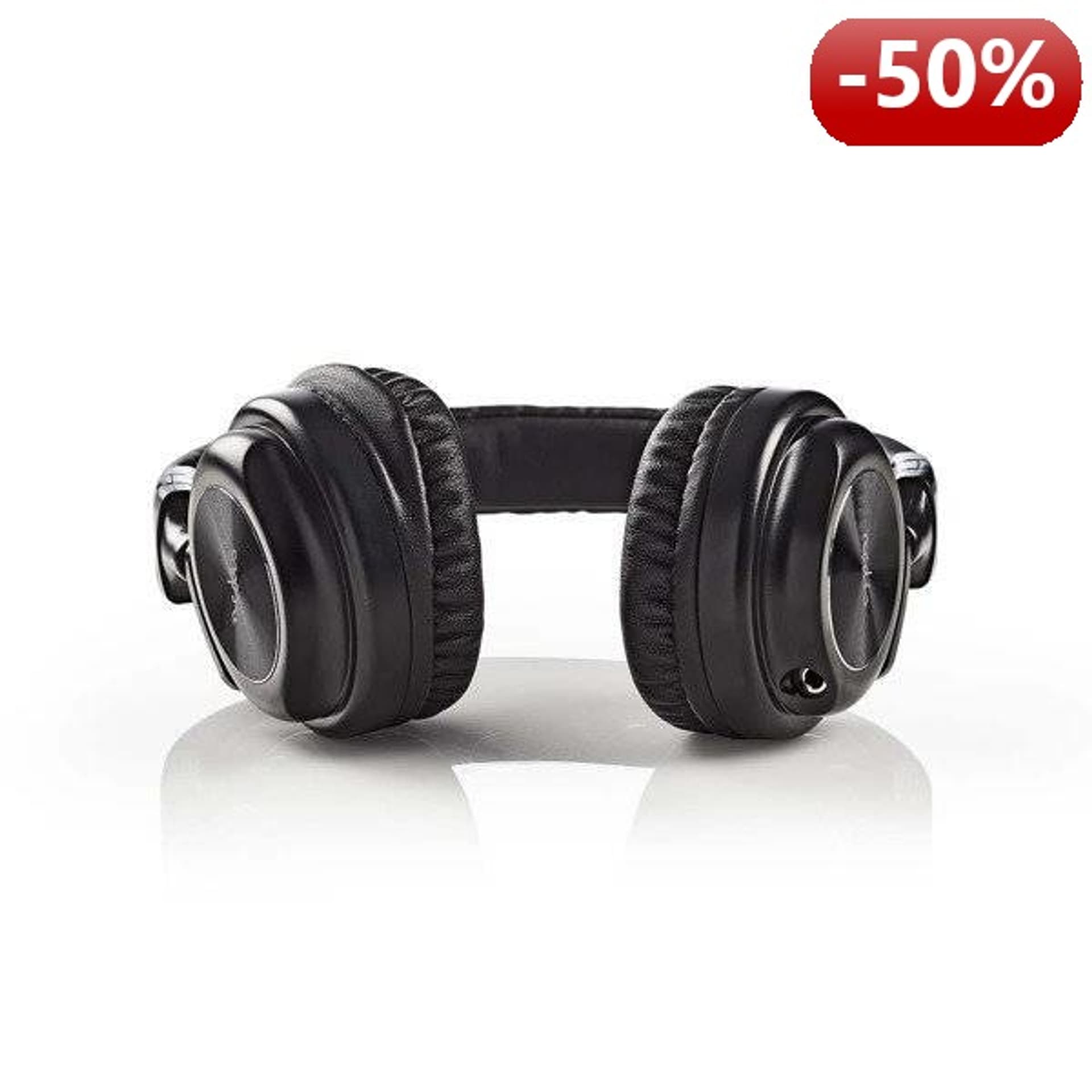 

Nedis Wired Headphones | On-ear | Foldable | 1.2 m Detachable Cable | Black