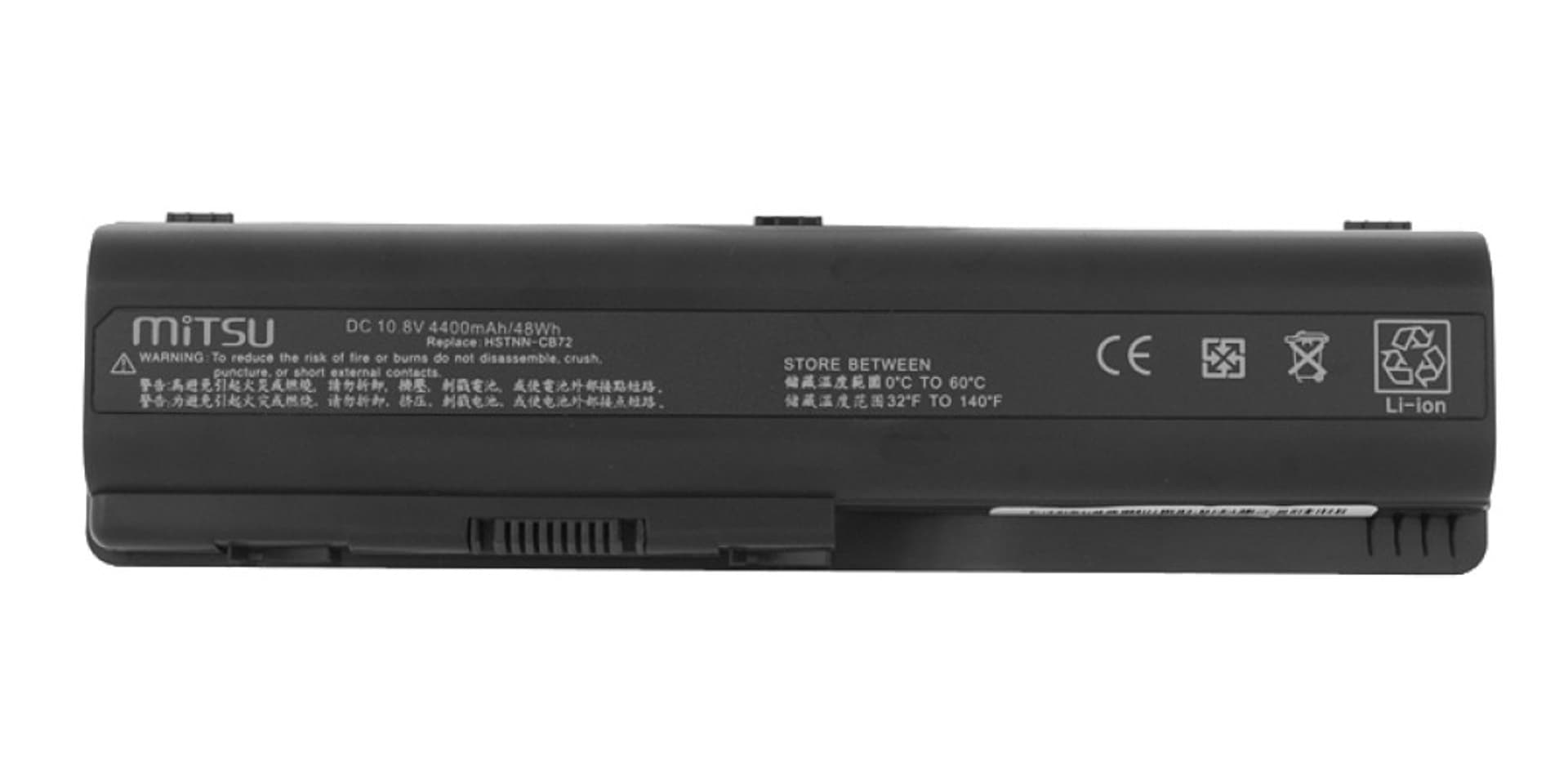 

Bateria do HP dv4, dv5, dv6 4400 mAh (48 Wh) 10.8 - 11.1 Volt, 48 wh) 10.8 - 11.1 vol