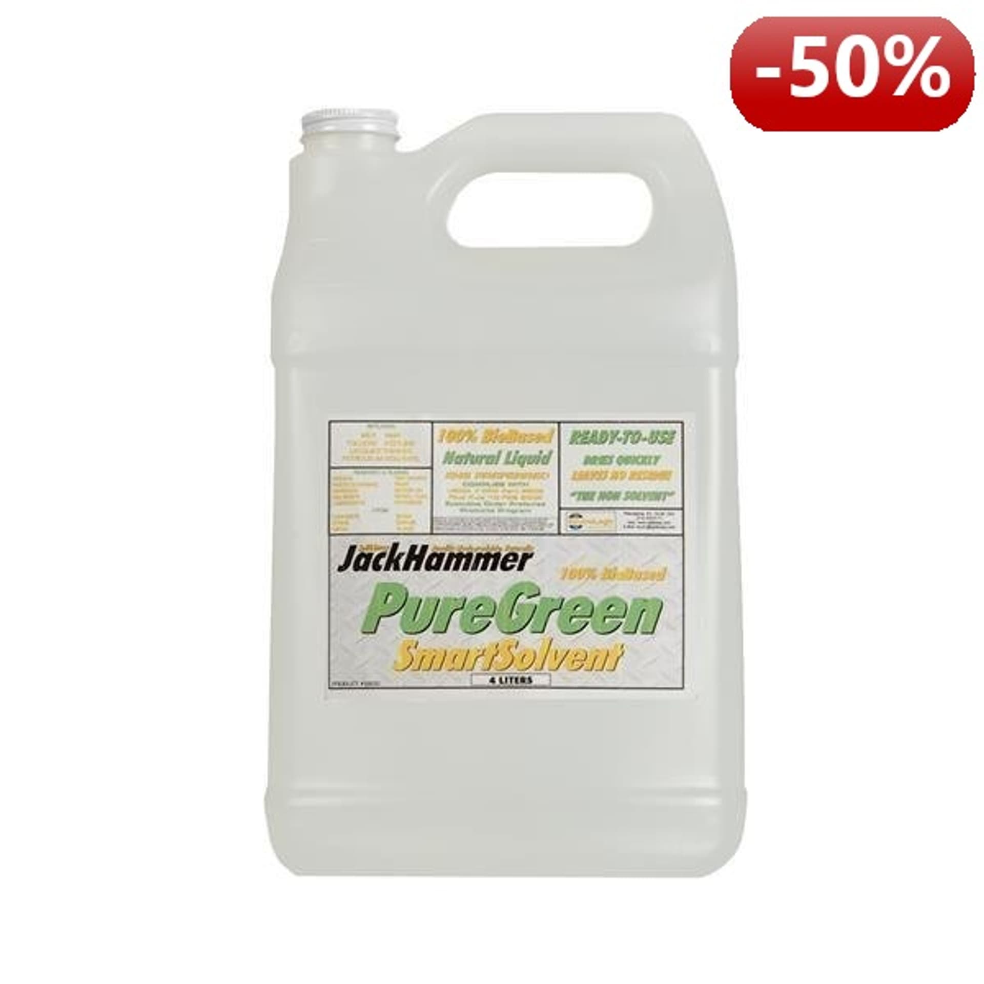 

SpillAway JackHammer SmartSolvent 6500 4L