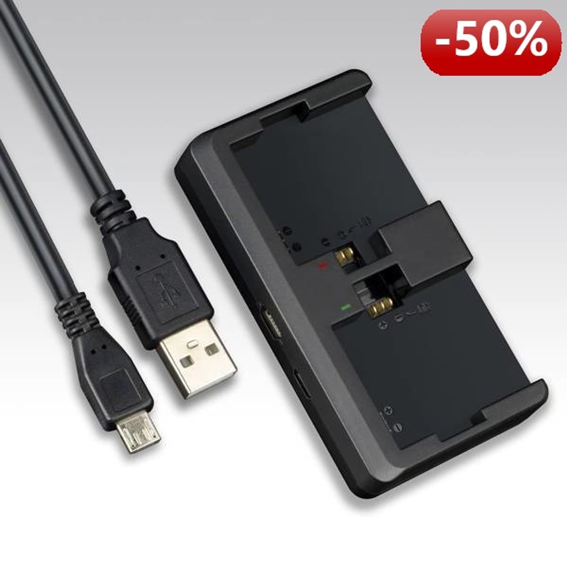 

Re-Fuel Podwójna ładowarka USB dla GoPro Hero4 i Hero3/3+