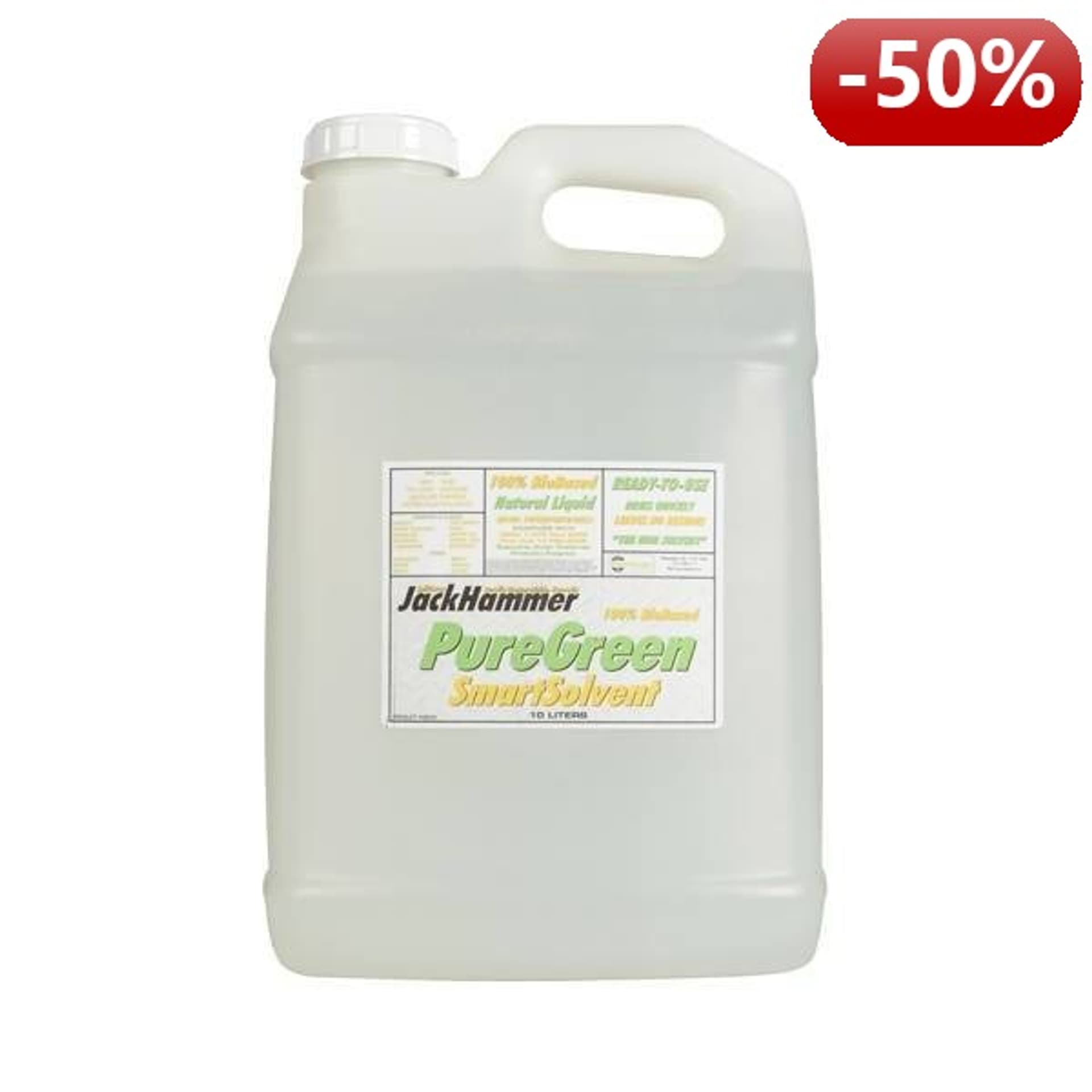 

SpillAway JackHammer SmartSolvent 6500 10L