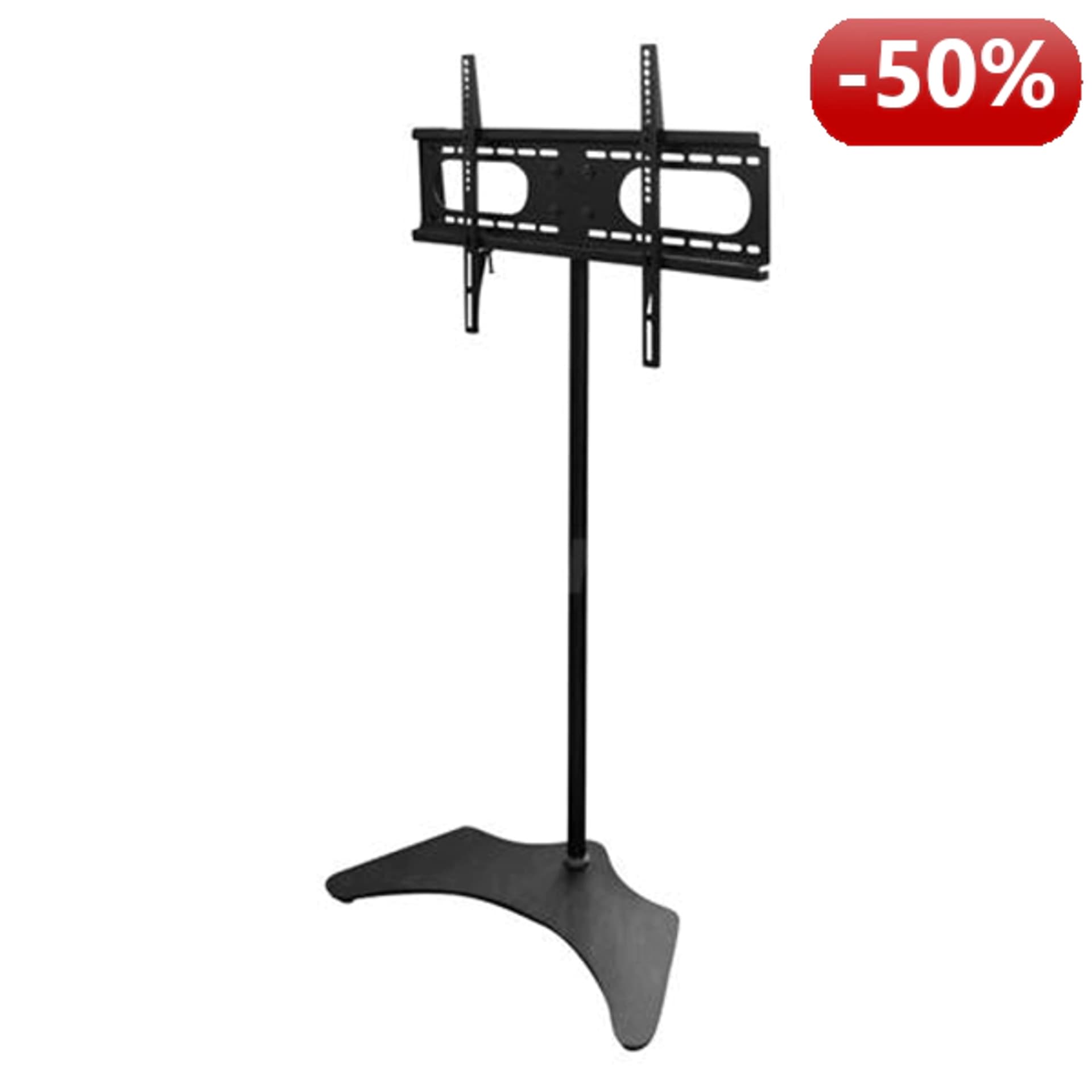 

4World Stojak na TV, 23- 42'', półka na DVD, uchwyt na kamerę, udźwig 60kg, 195cm