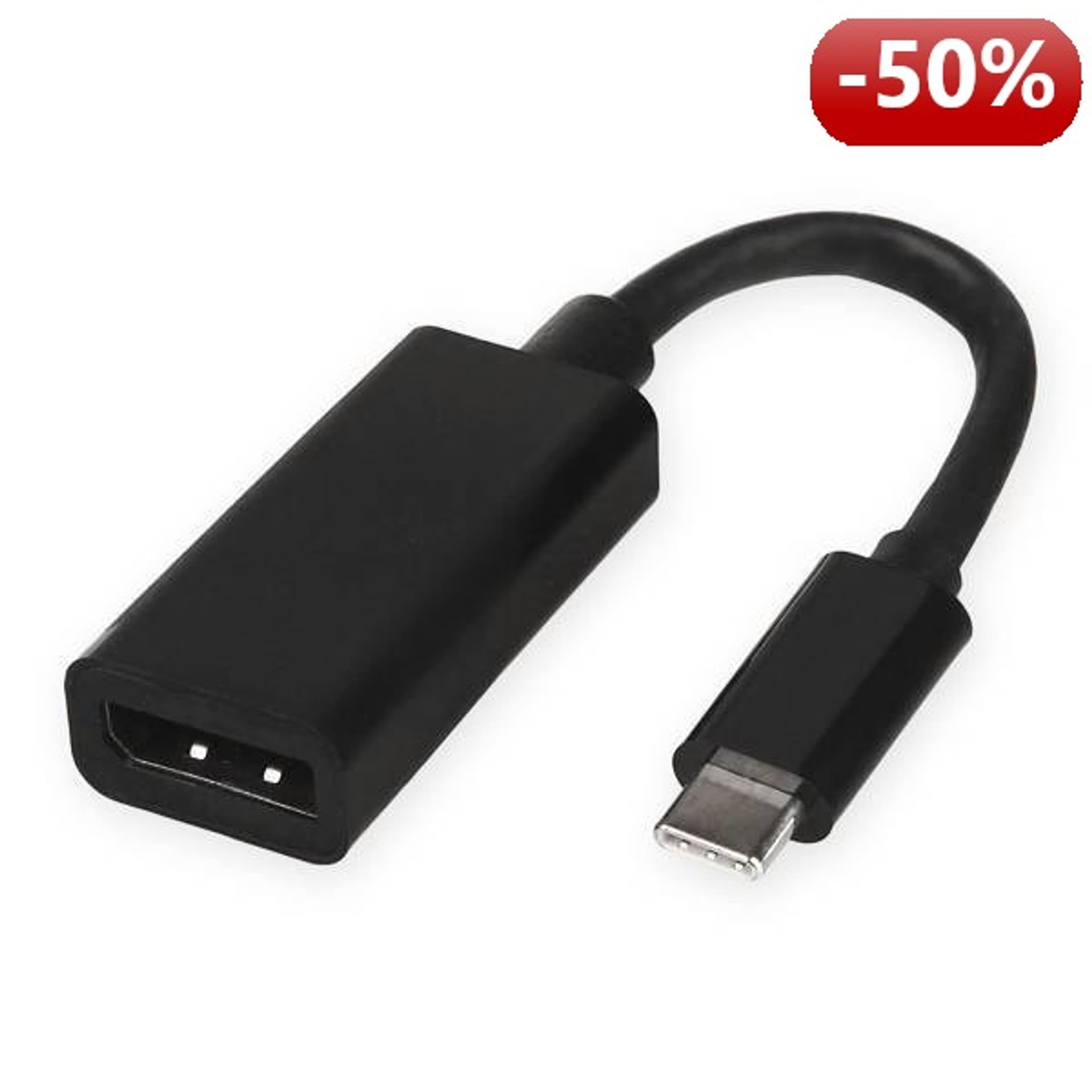 

4World Adapter USB typ C do port display [F]