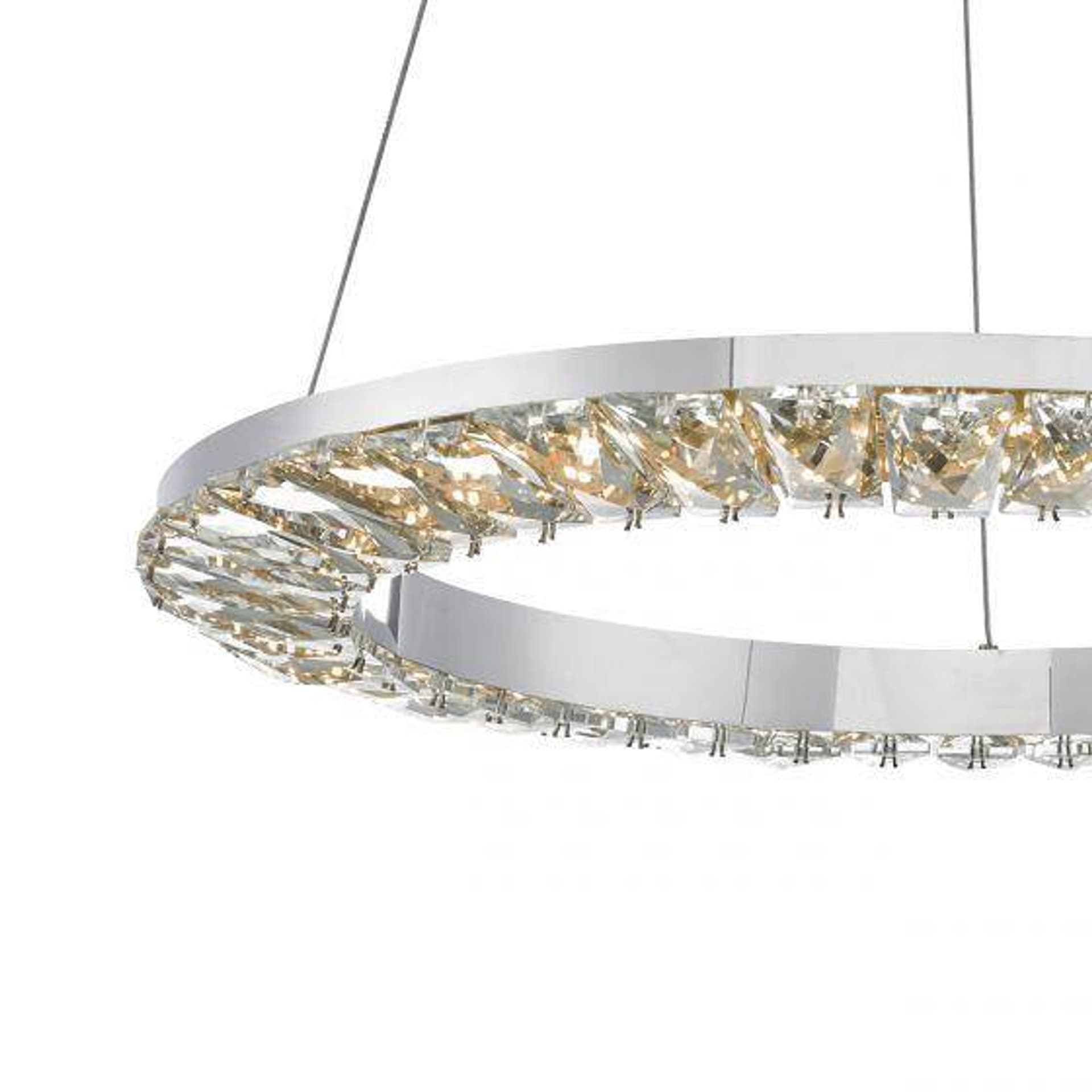 

ALTAMURA Lampa Sufitowa Motyw Kryształowy LED