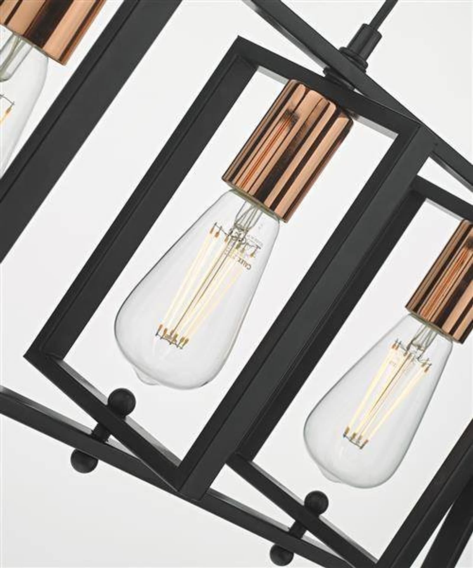 

DAXBAR Lampa Sufitowa Kolor Czarny/ Chrom