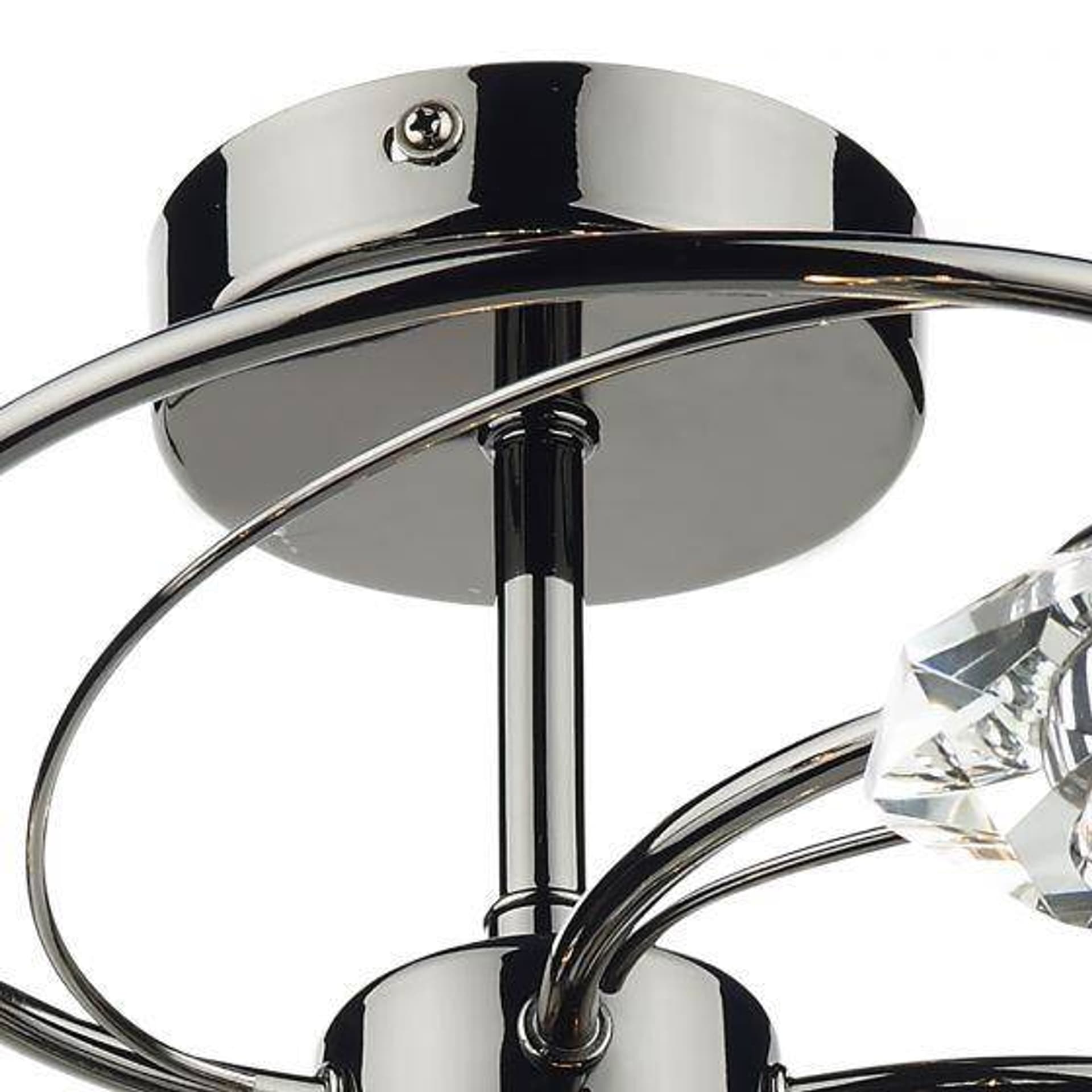 

LUTHERLampa Sufitowa Motyw Kryształowy Szkło