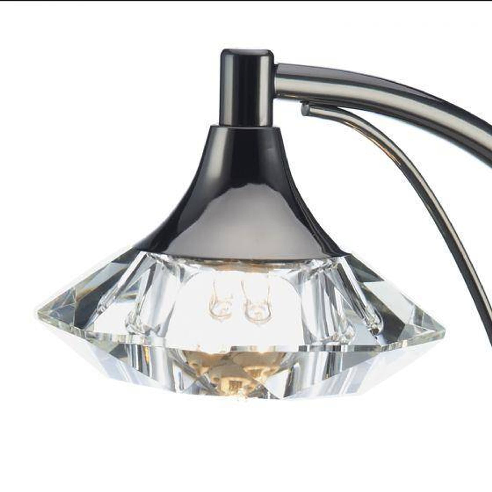 

LUTHERLampa Stołowa Motyw Kryształowy Szkło