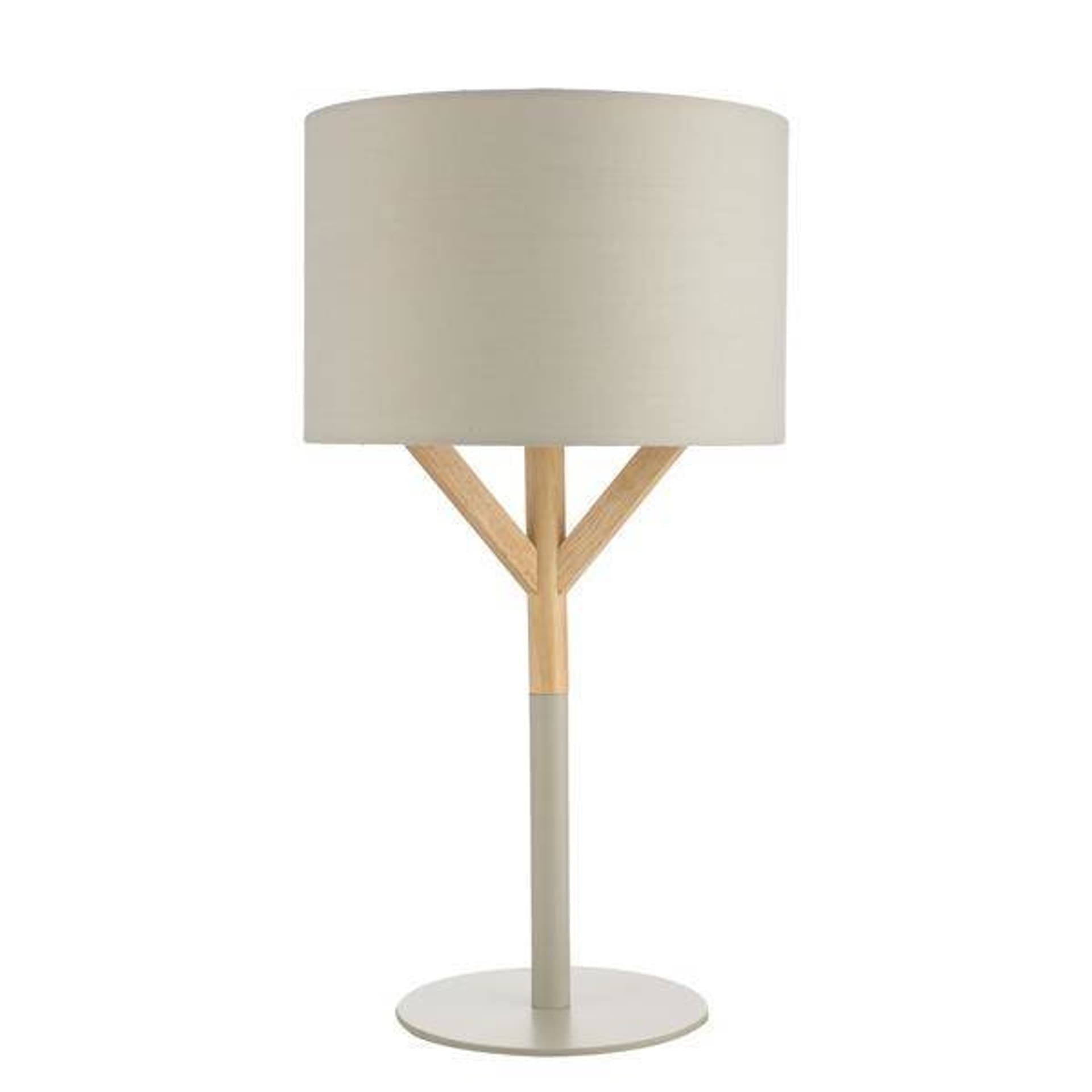 

EATU Lampa Stołowa Kolor Szary Drzewo