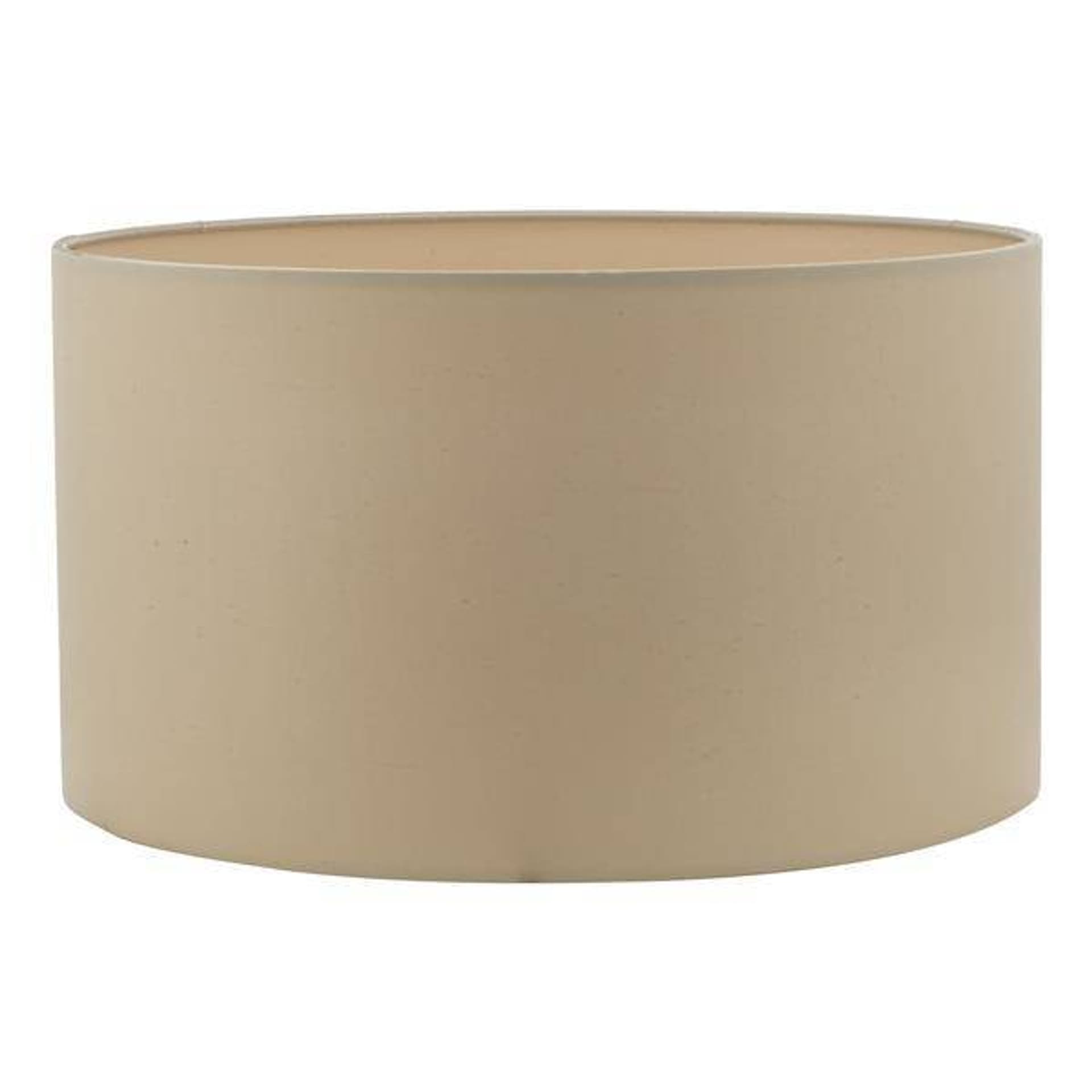 

HILDA DOUBLE LINED Lampa Wisząca DRUM Klosz 35CM TAUPE
