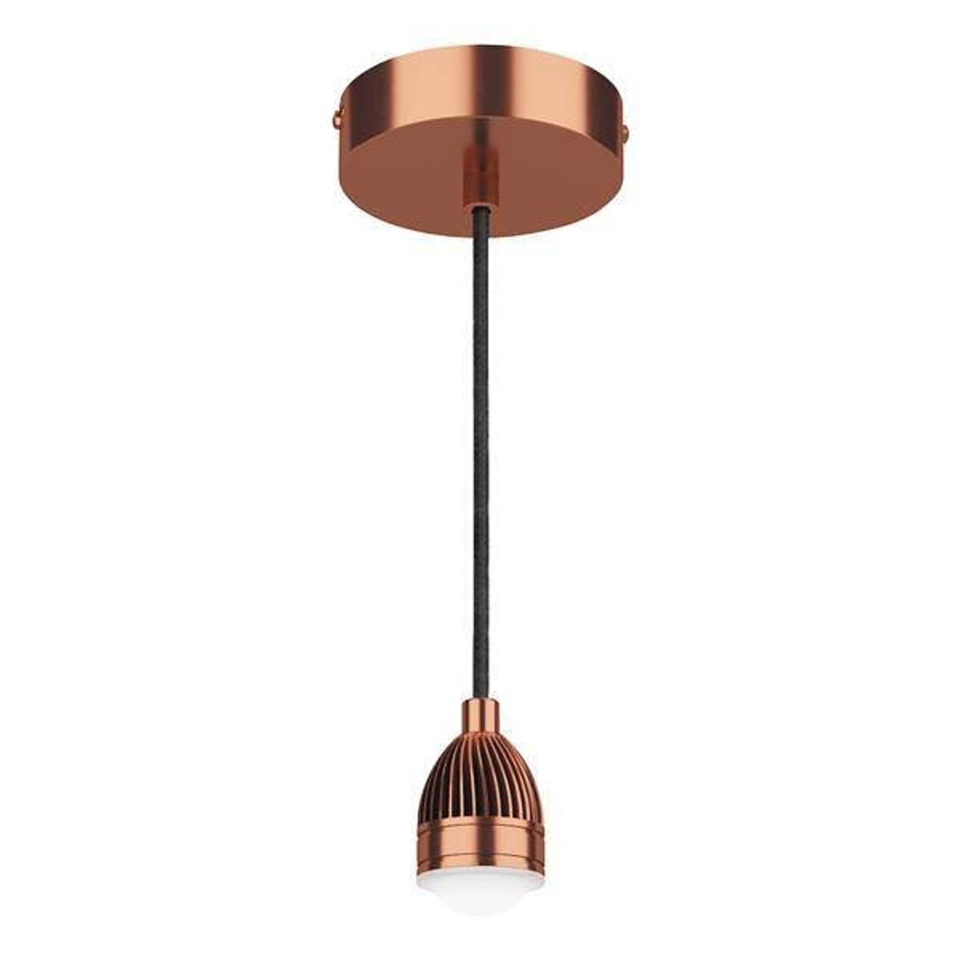 

1LT Lampa Sufitowa Zawieszenie Miedź LED
