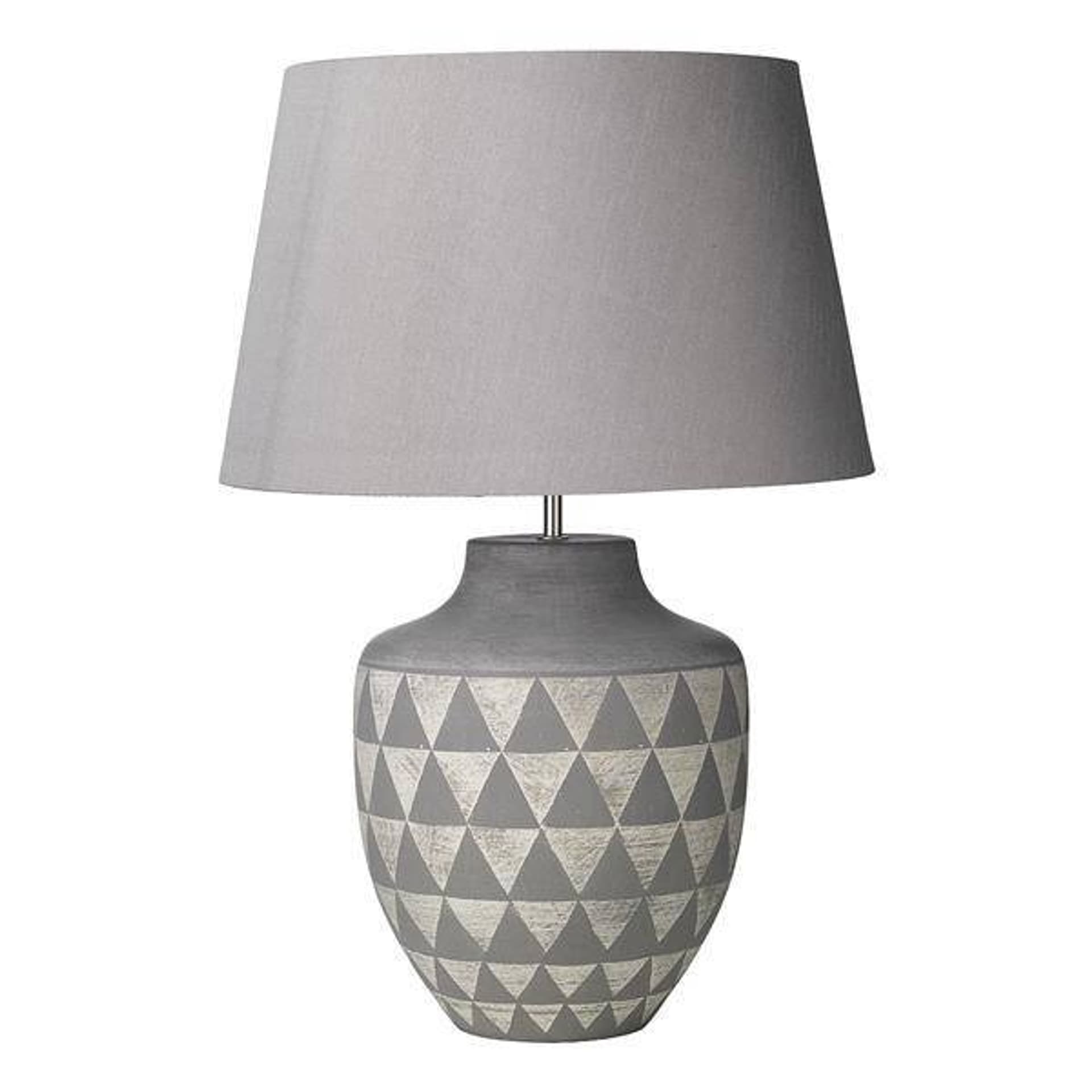 

MULAN Lampa Stołowa Kolor Szary Kolor Biały