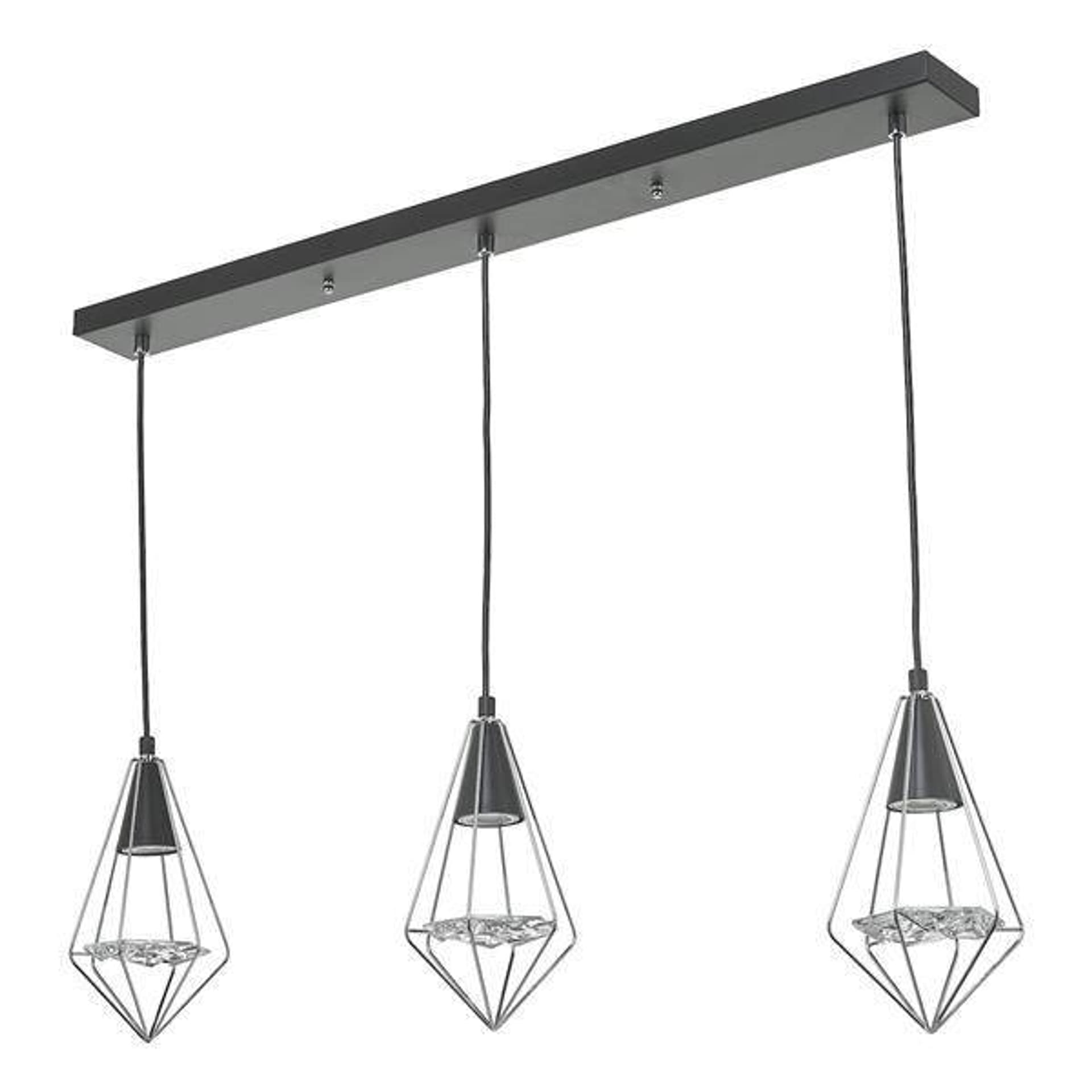 

GIANNIBAR Lampa Sufitowa Kolor Czarny CHR
