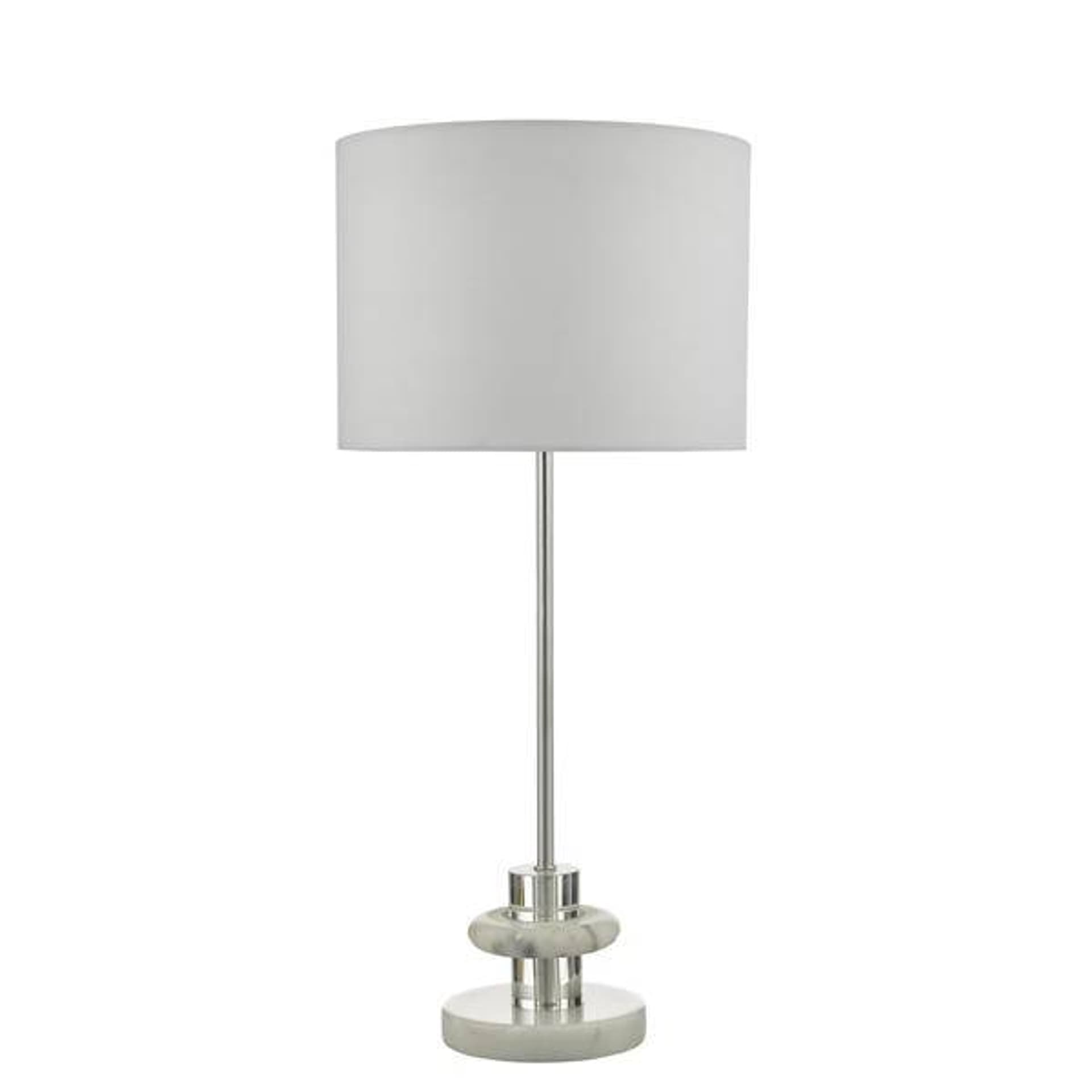 

LYDIAN Lampa Stołowa Motyw Kryształowy MARBLE Klosz