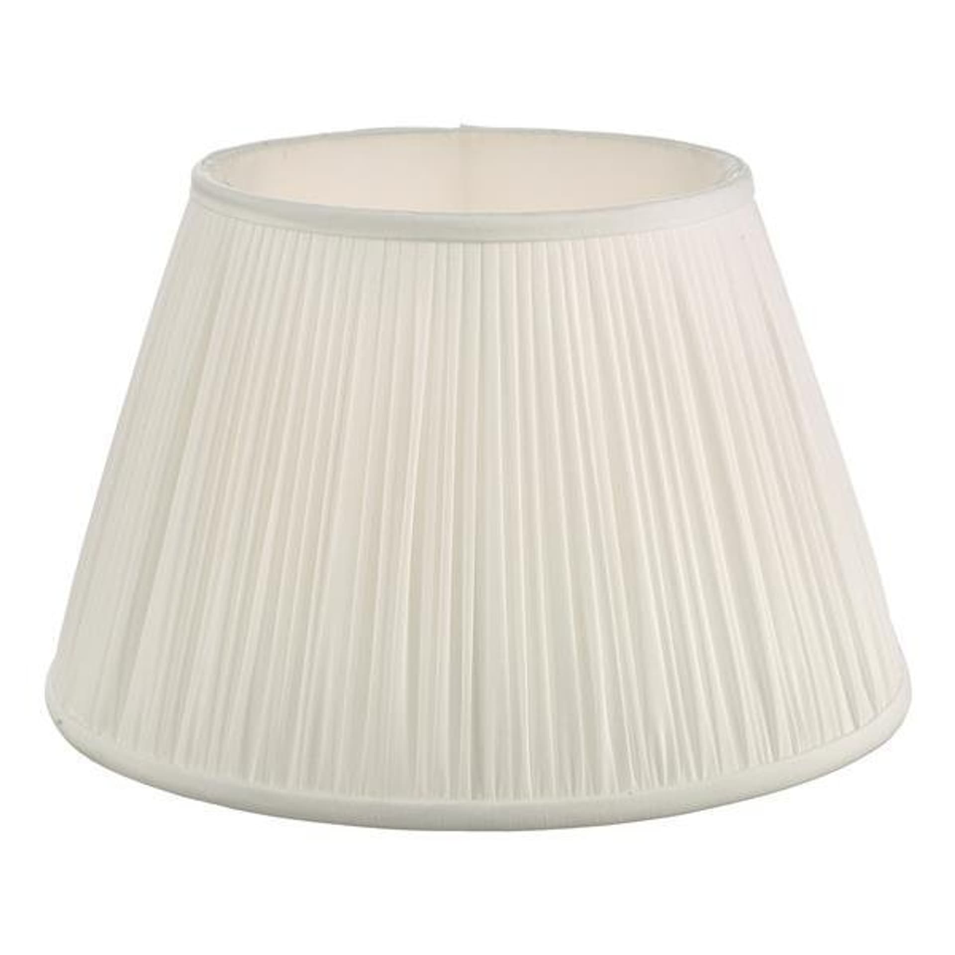 

ULYANA PLEATED Klosz 35CM IVORY
