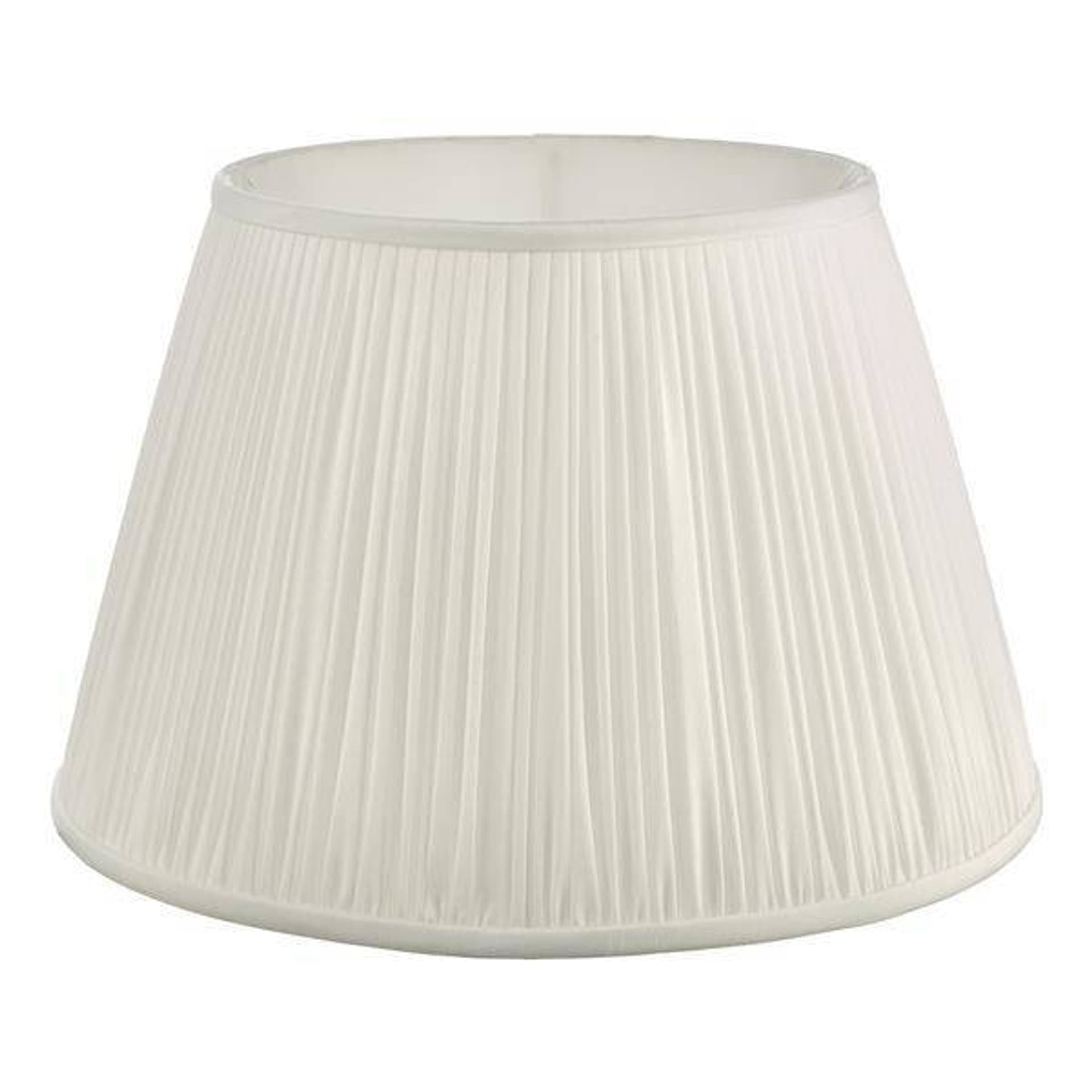 

ULYANA PLEATED Klosz 40CM IVORY