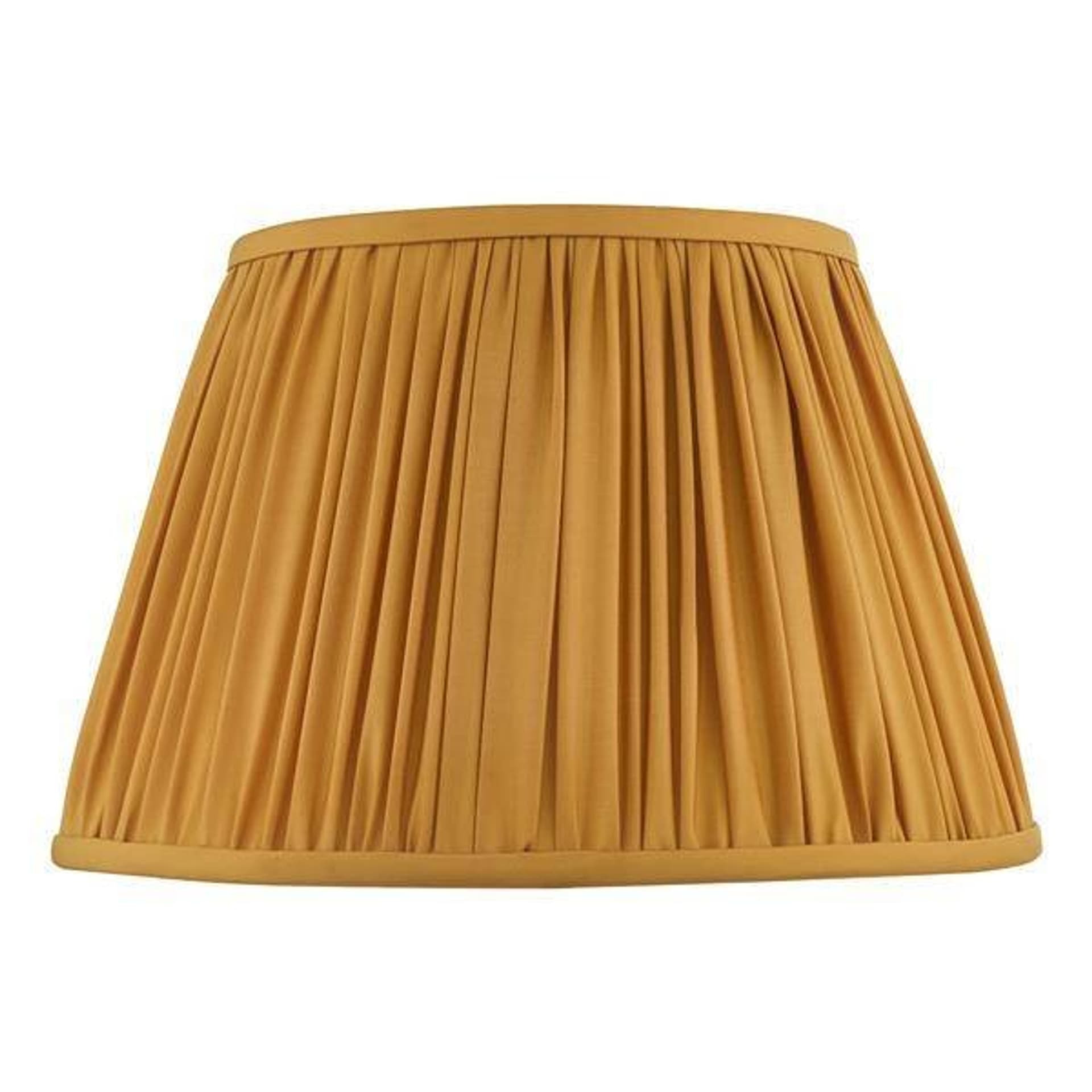 

ULYANA PLEATED Klosz 40CM Kolor Żółty OCHRE
