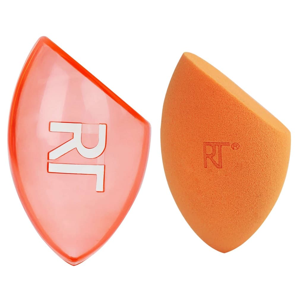 

Real Techniques Miracle Complexion Sponge Aplikator 1 szt Gabeczka do makijażu 1 szt + Pudełko podróżne 1 szt (W)